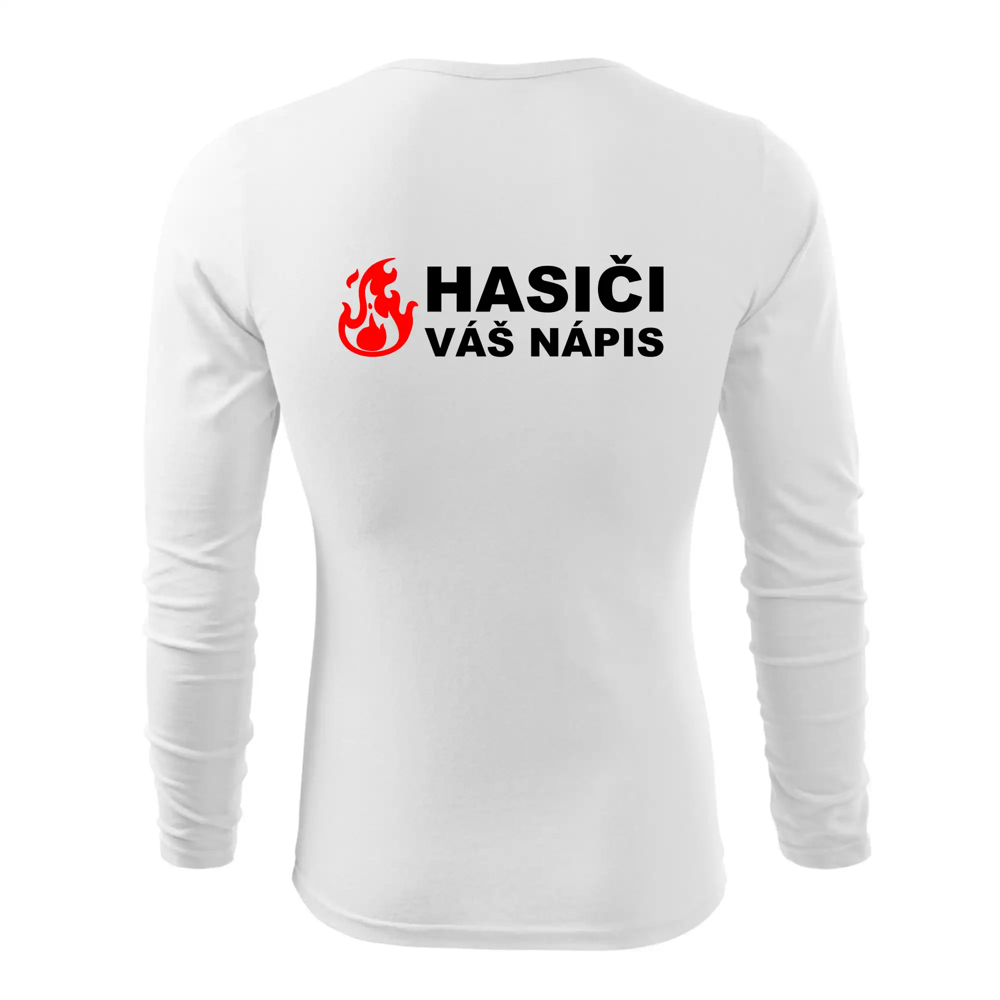 Hasiči (oheň, název sboru - vlastní nápis)