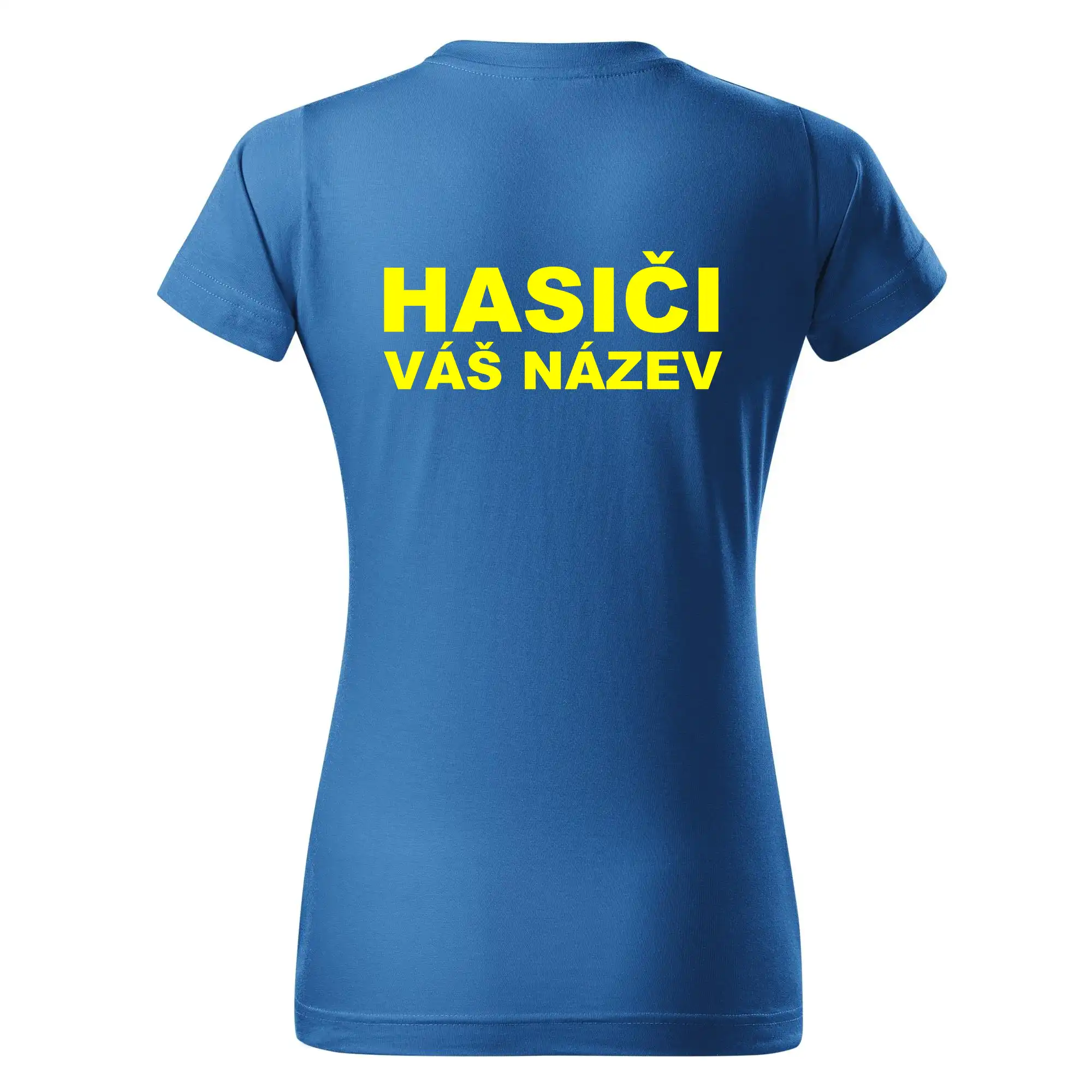 Hasiči - žlutý nápis - váš název sboru
