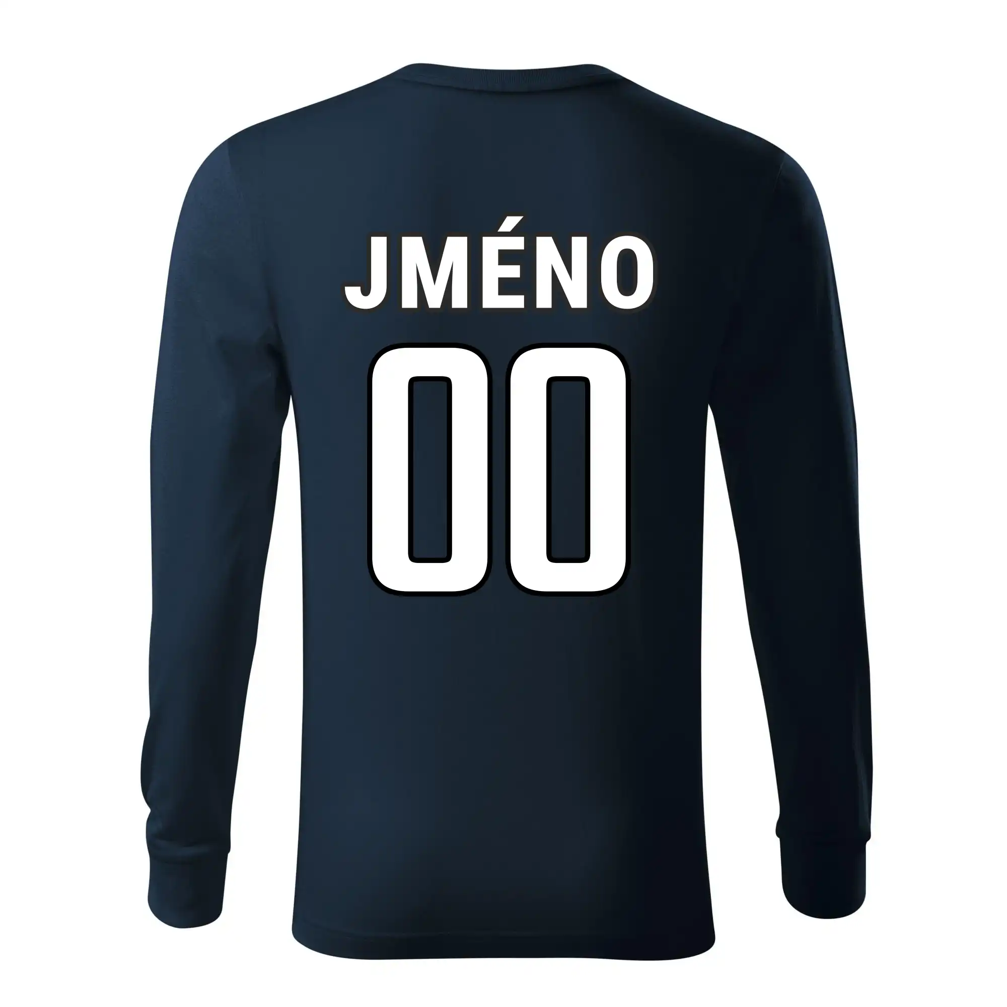 Florbalový  dres - vlastní jméno a číslo