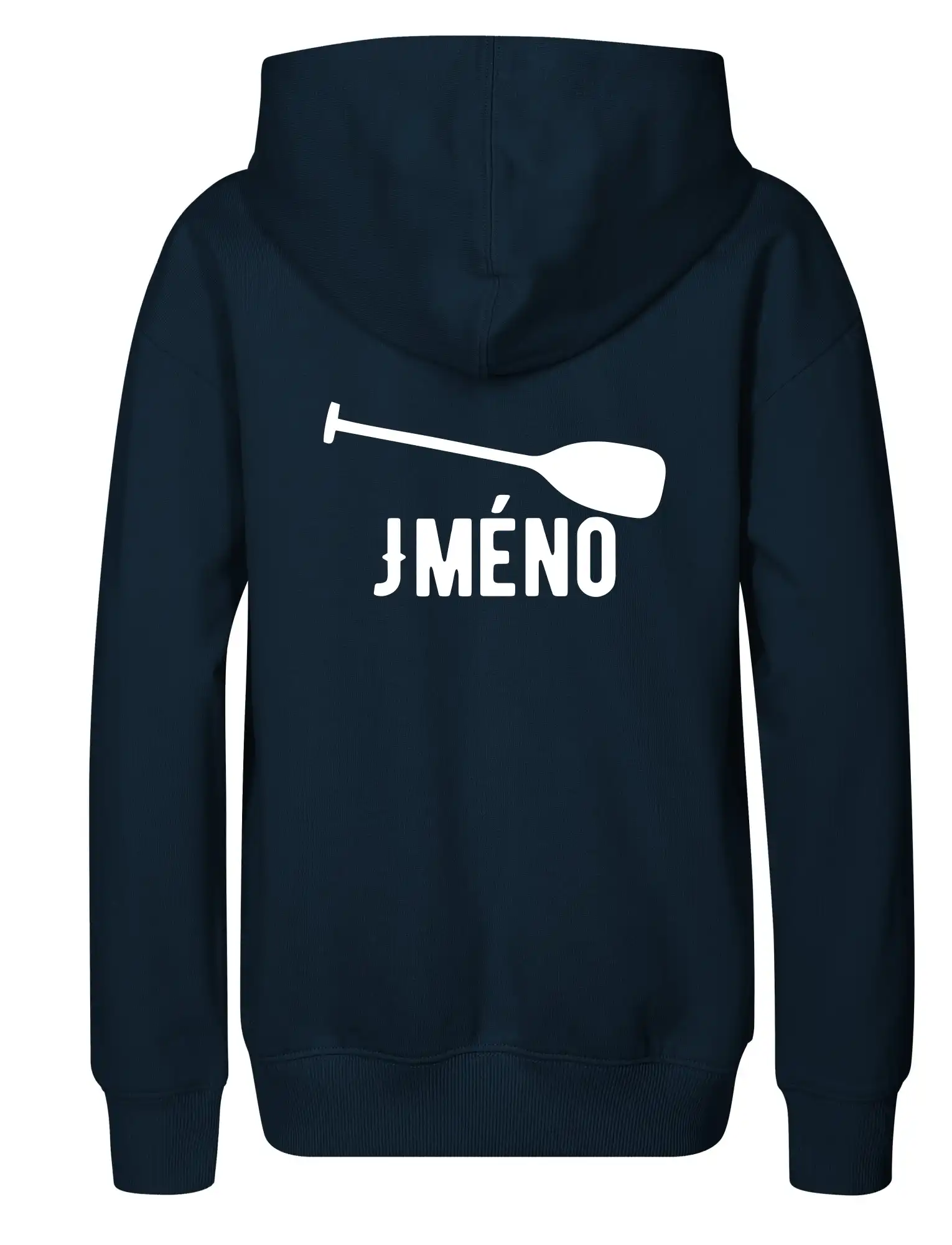 Za všechno může háček - vlastní jméno na zádech