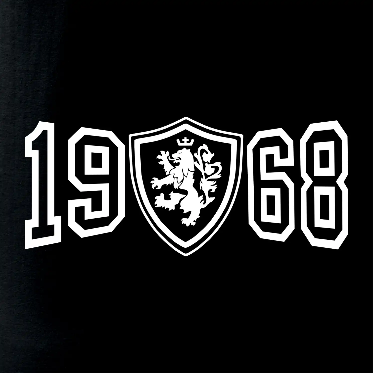 Narozeninový motiv - znak - 1968