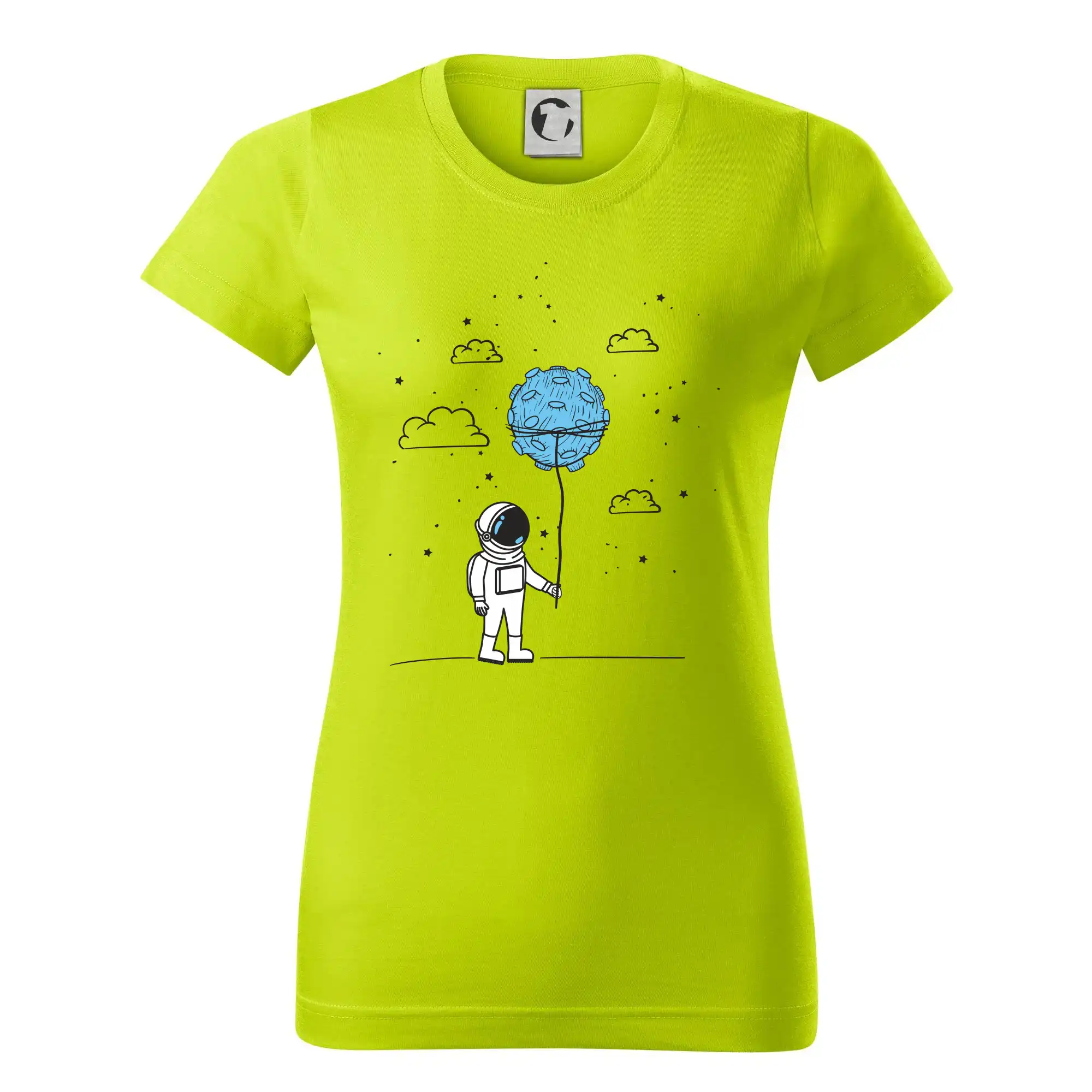 Astronaut s balónkem