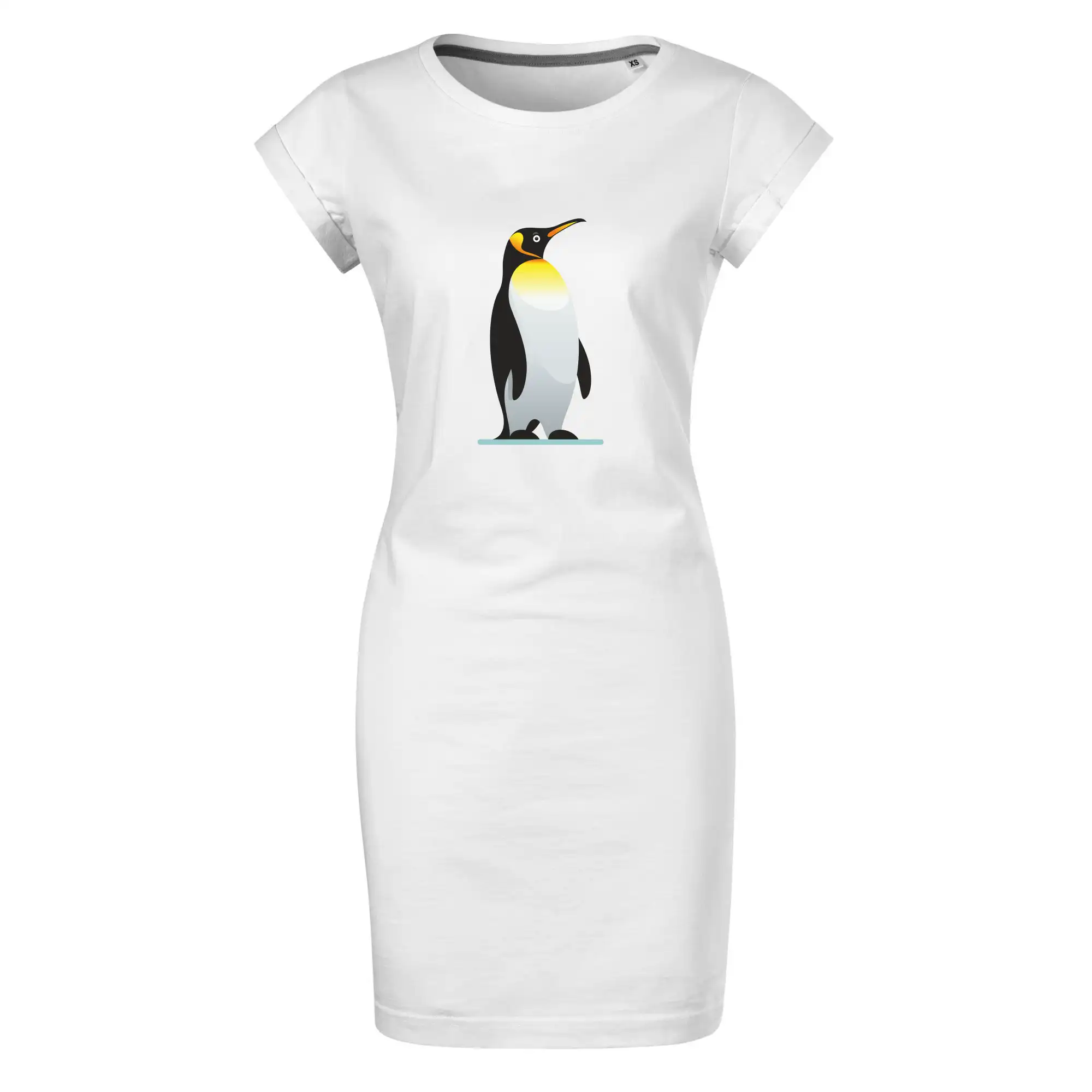 Tučňák se žlutou nákrčenkou