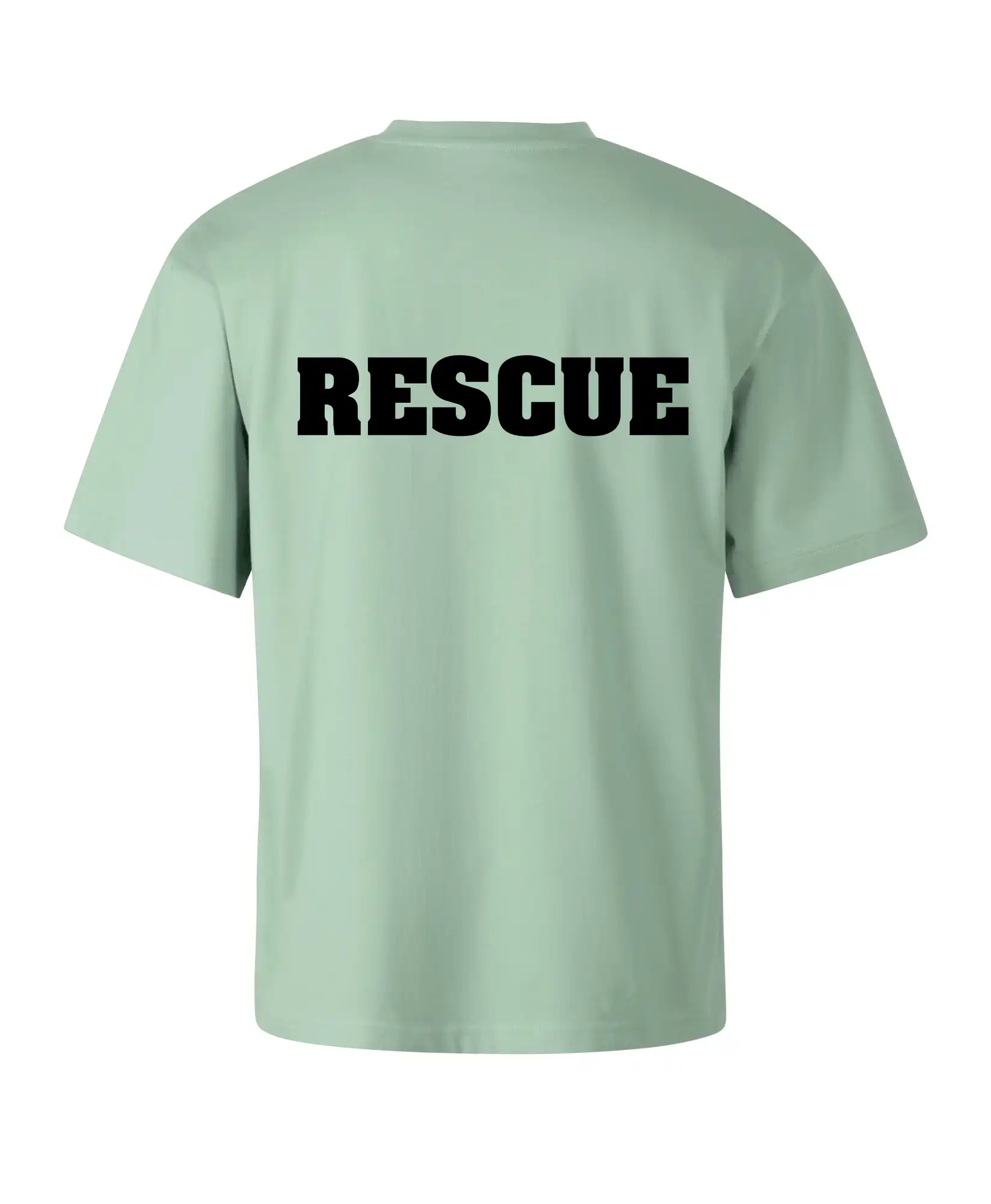 Rescue - Hvězda na prsu +  nápis na zádech