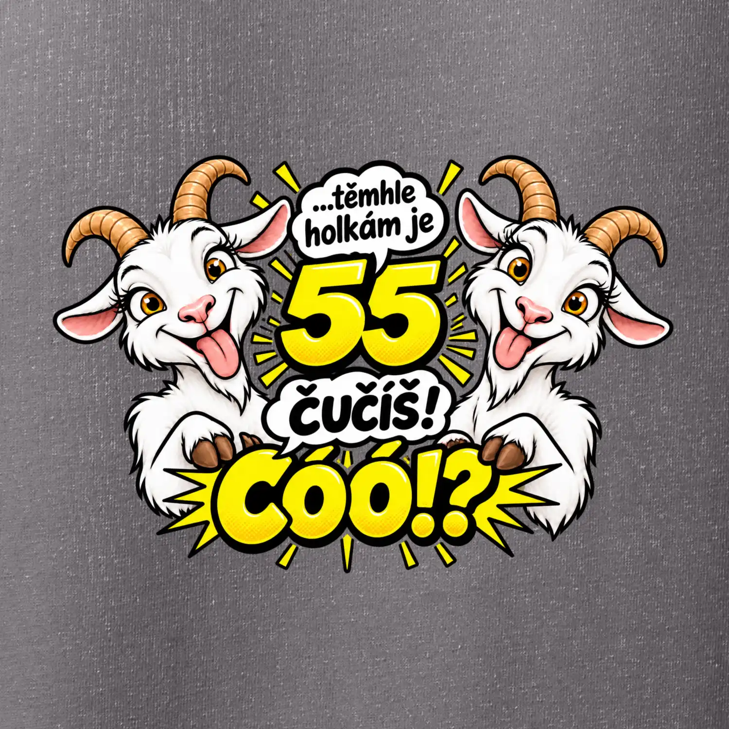 Těmhle holkám je 55, čučíš co?