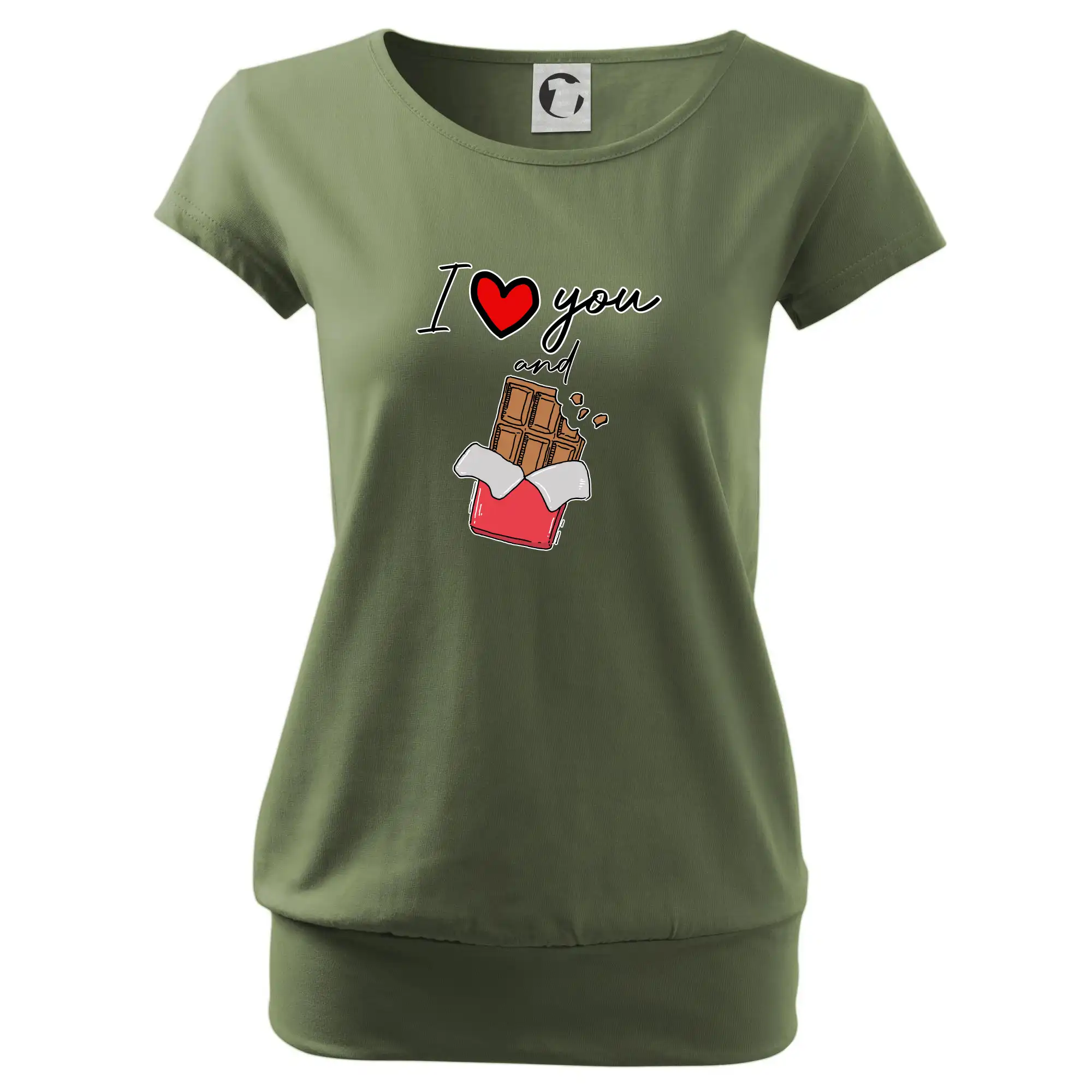 I love you and chocolate