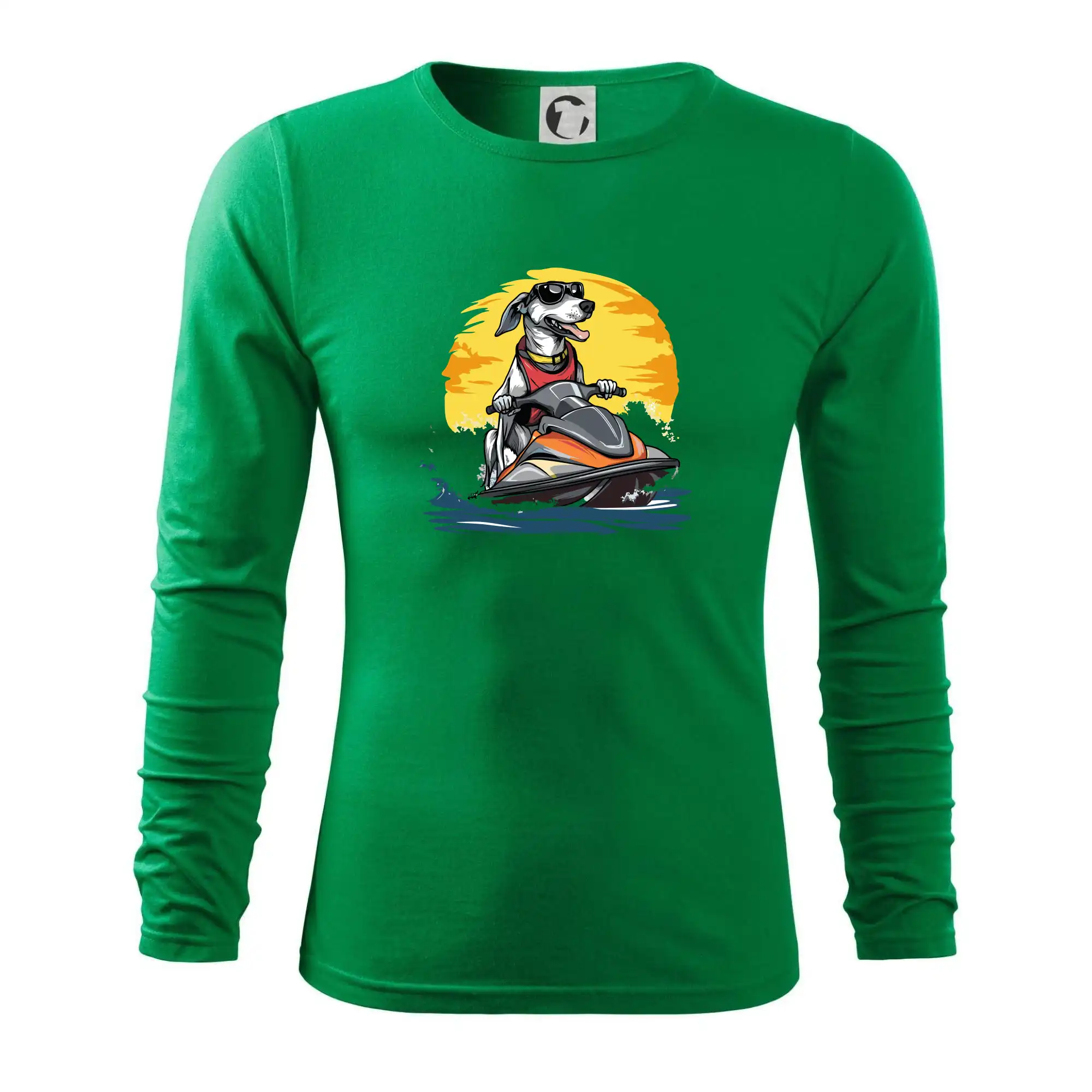 Chrt na vodním skútru