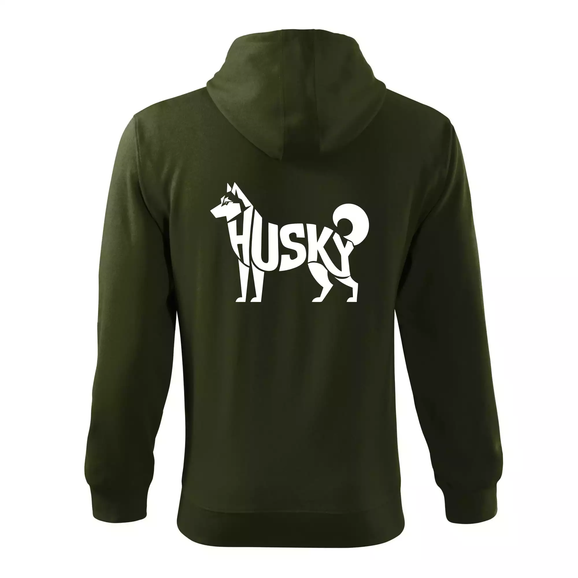 Husky nápis v těle