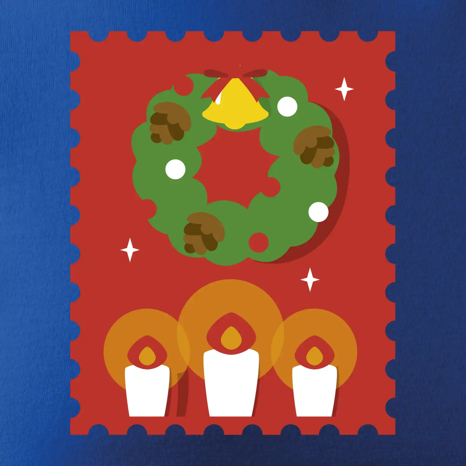 Rodinná vánoční trička - známky