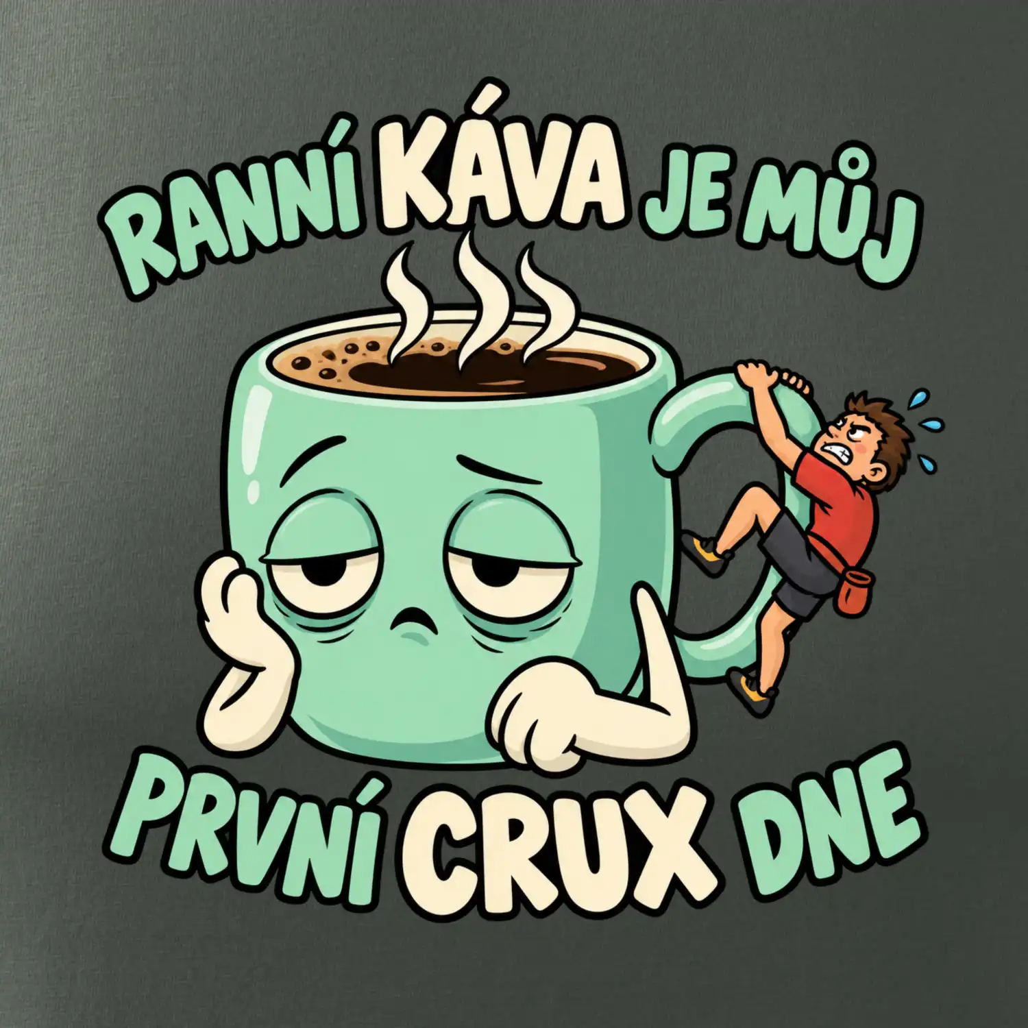 Ranní káva první crux dne