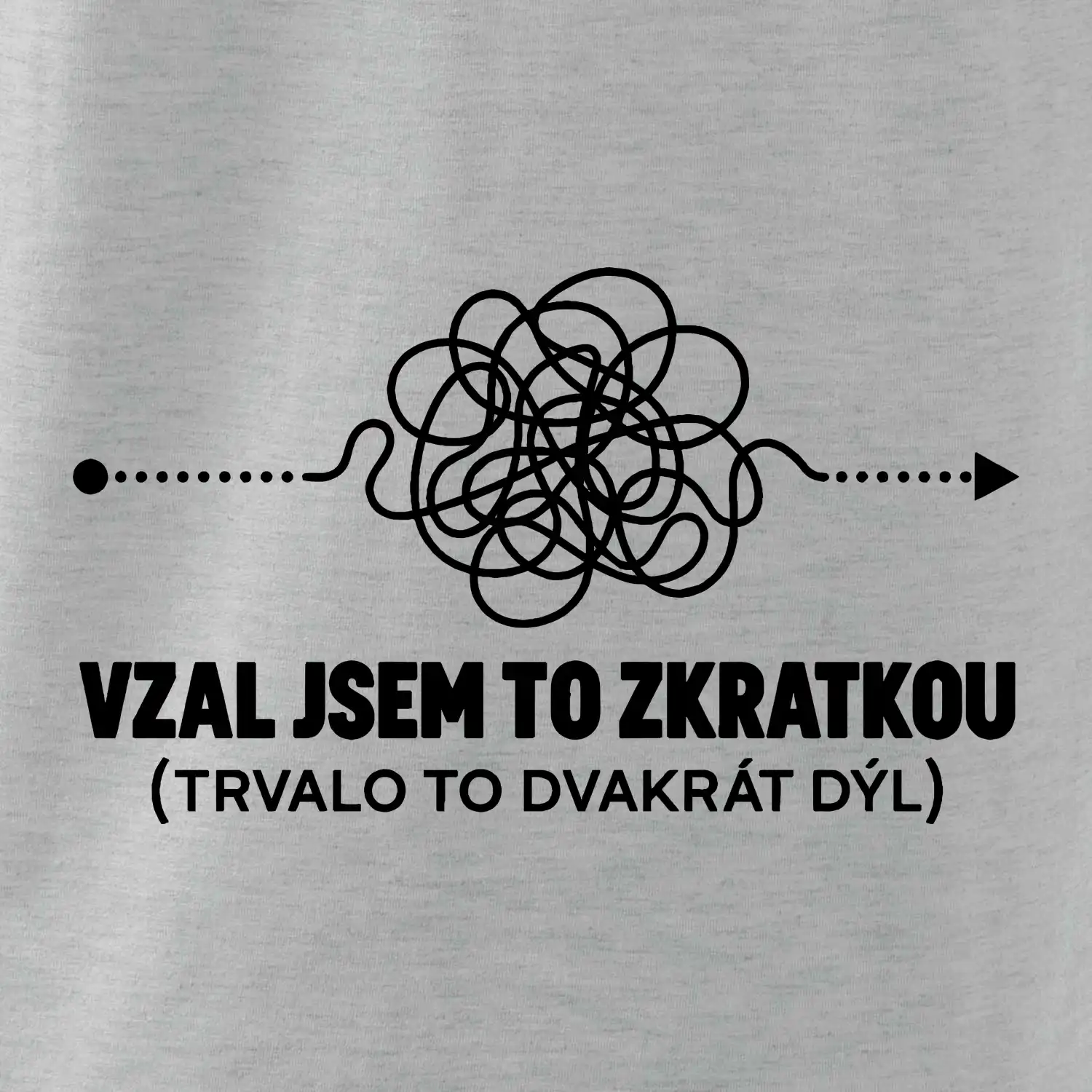 Vzal jsem to zkratkou