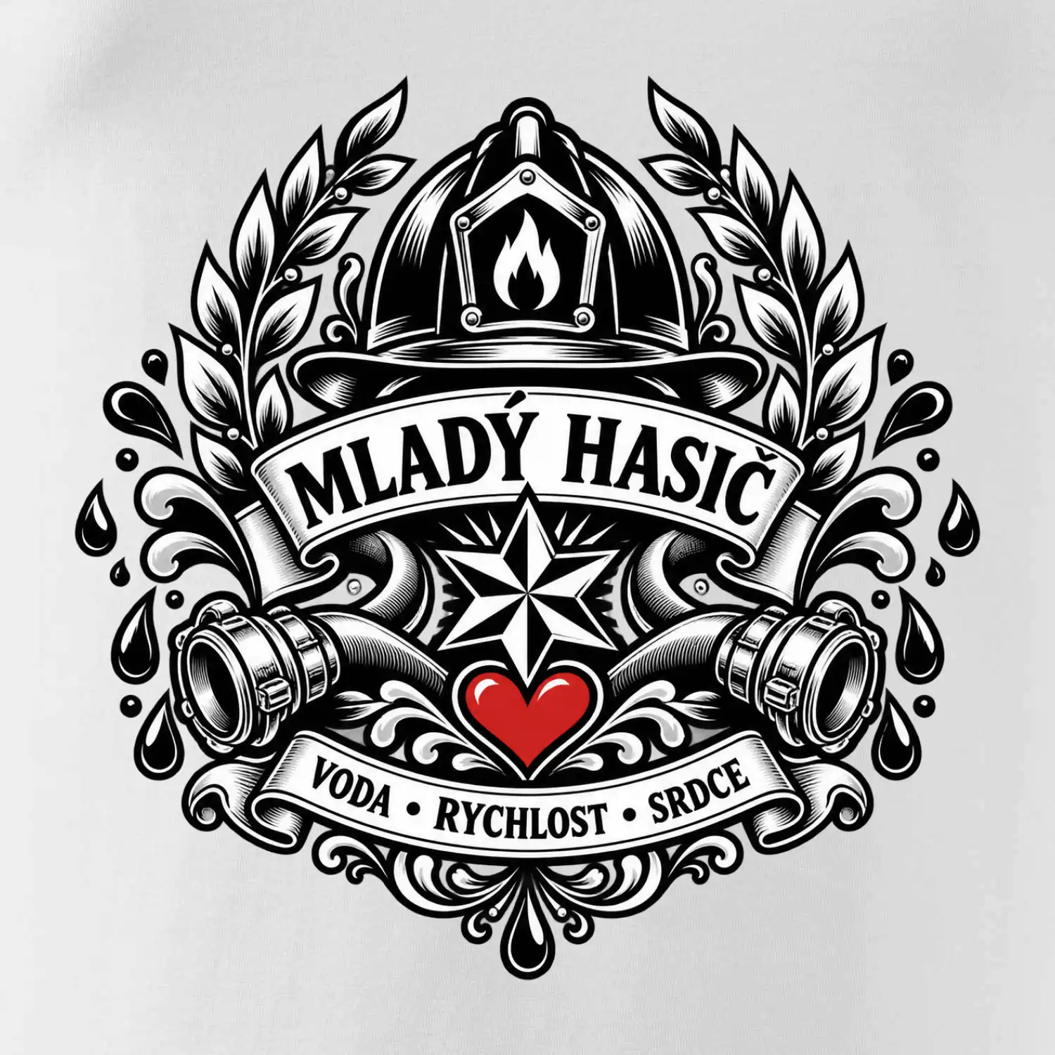 Mladý hasič - voda rychlost a srdce