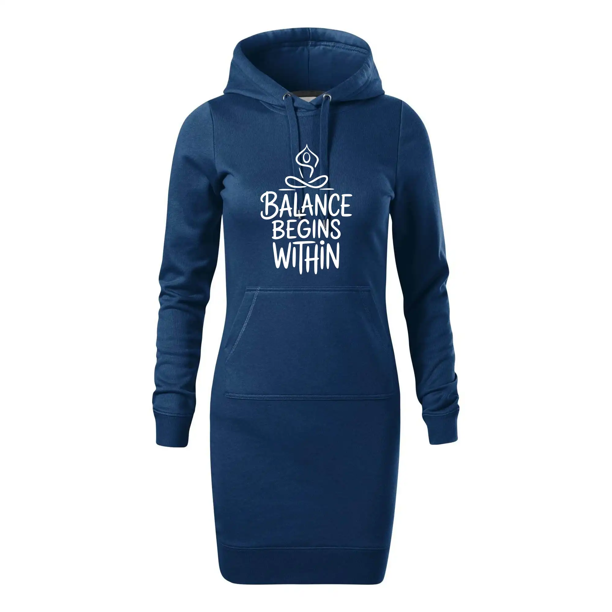 Balance begins within nápis