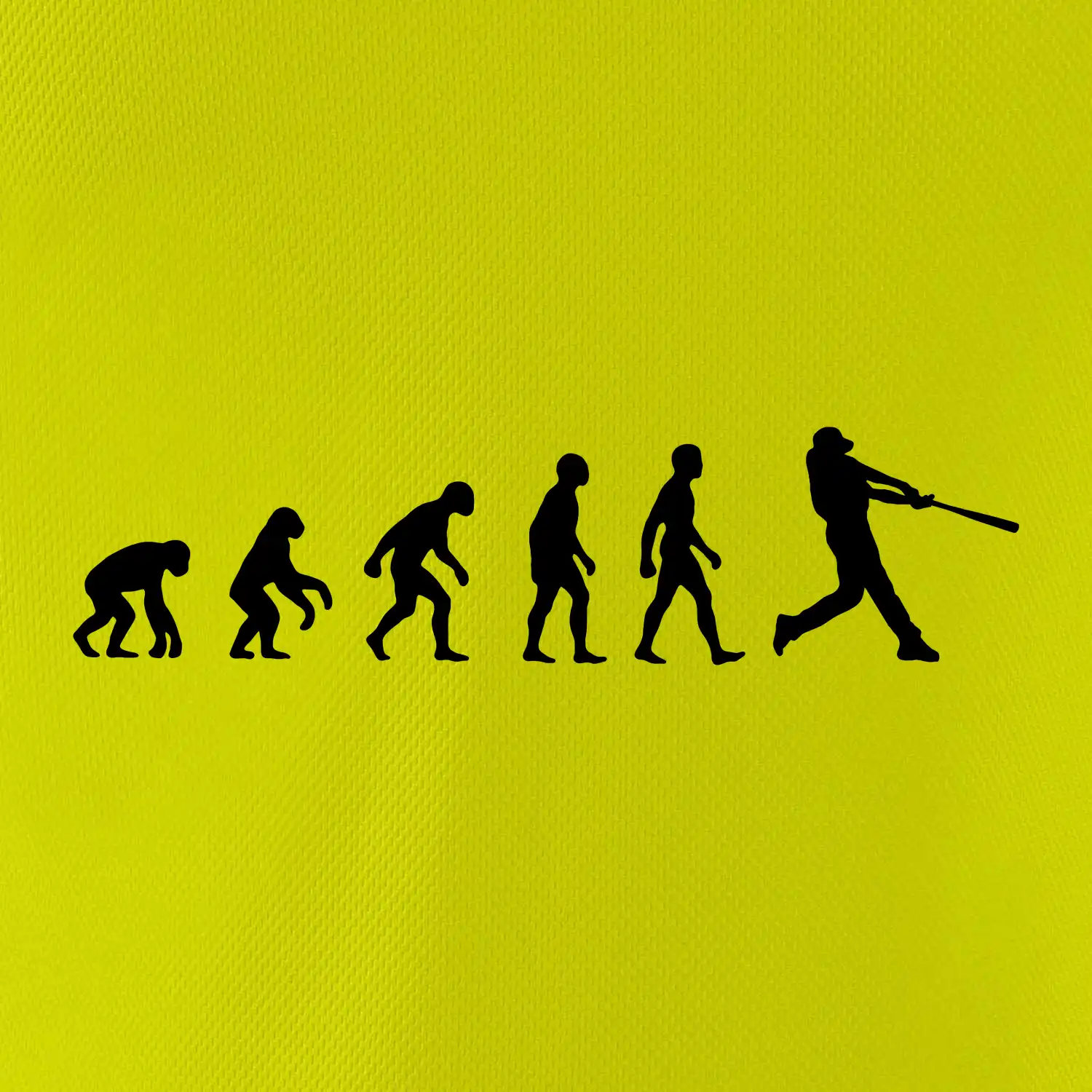 Evoluce baseball pálkař odpal