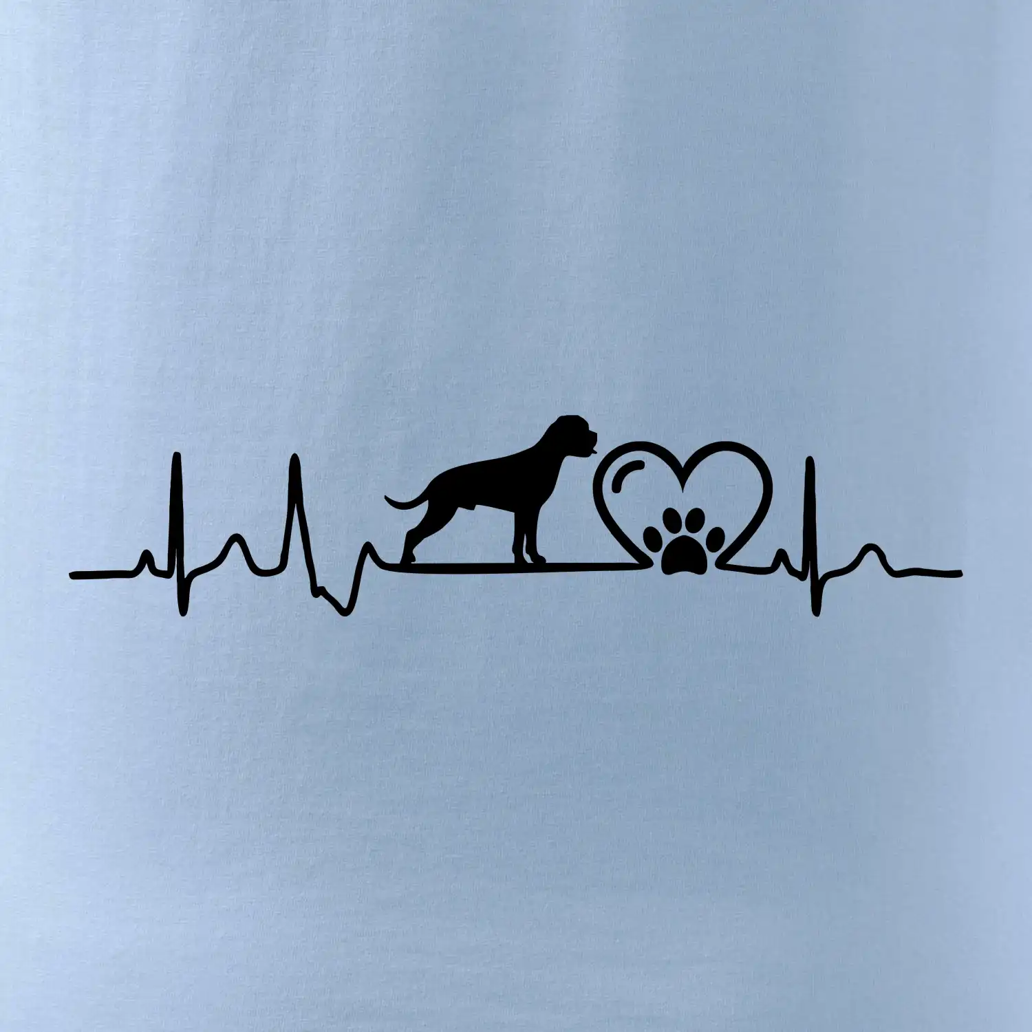 Německý boxer EKG