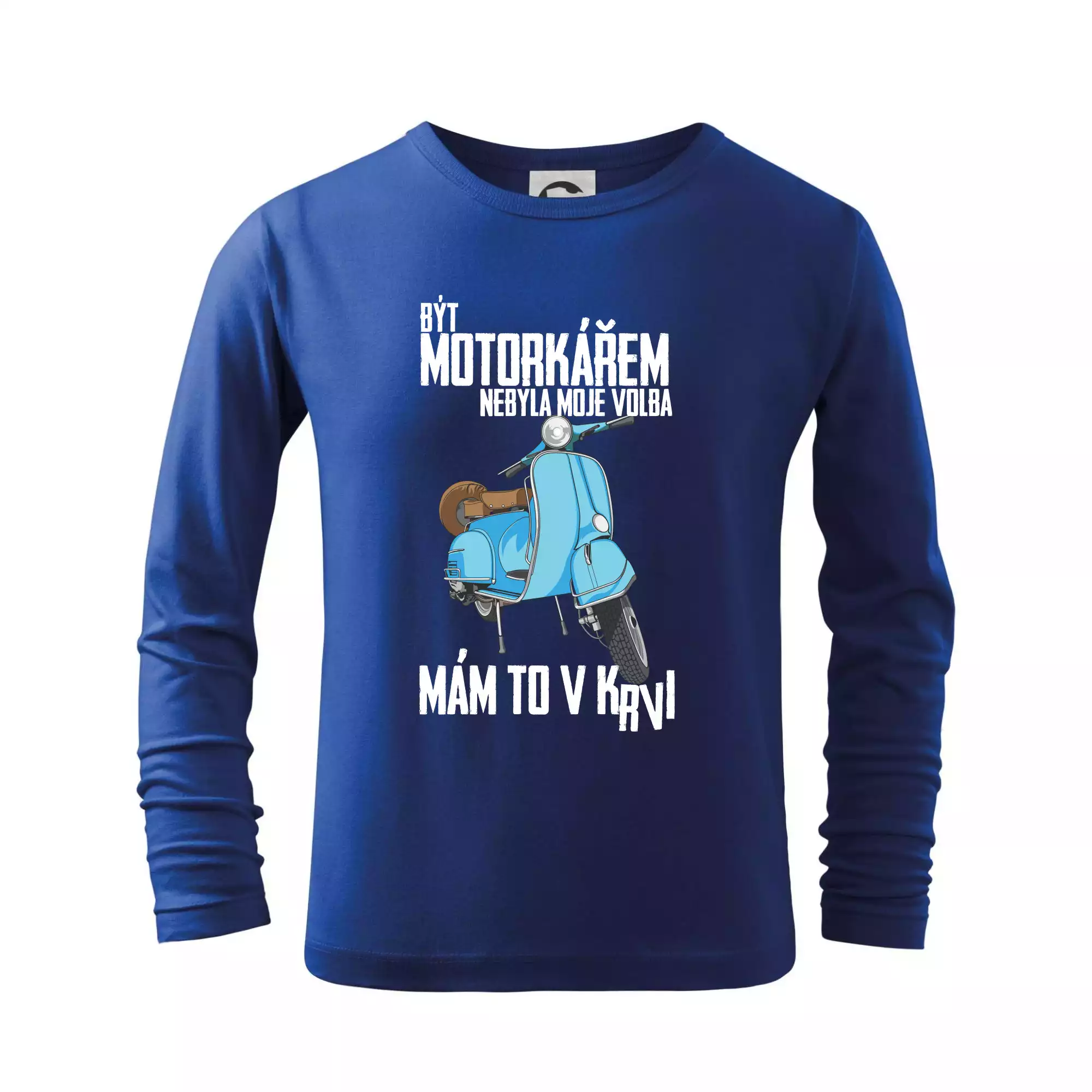 Být motorkářem nebyla moje volba skútr