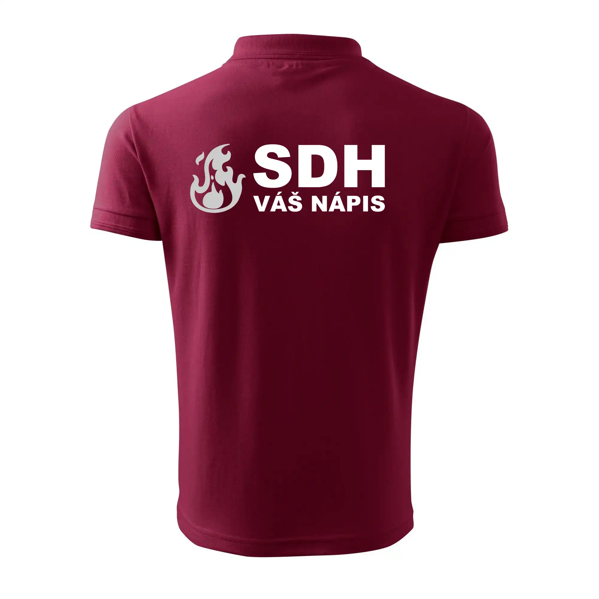SDH REFLEXNÍ nápis (oheň, firesport, název sboru - vlastní nápis)
