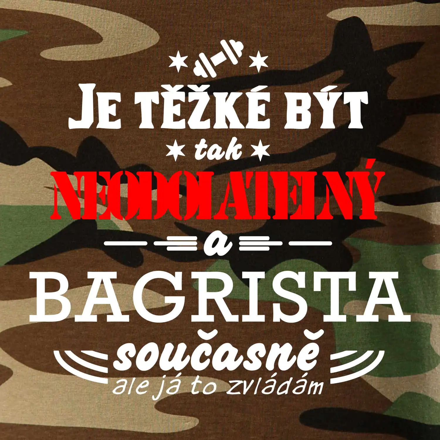 Je těžké být neodolatelný bagrista