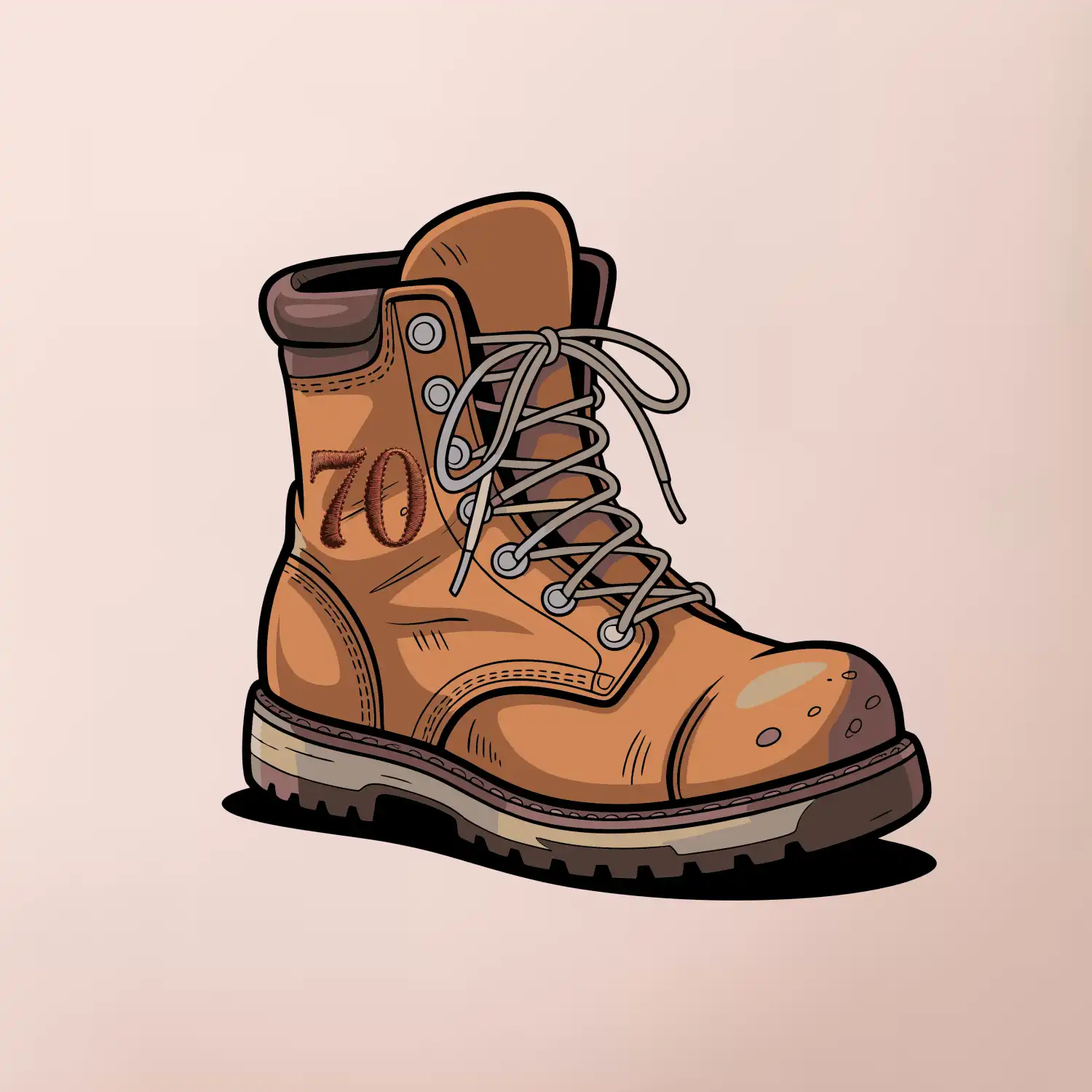 Turistická narozeninová bota 70