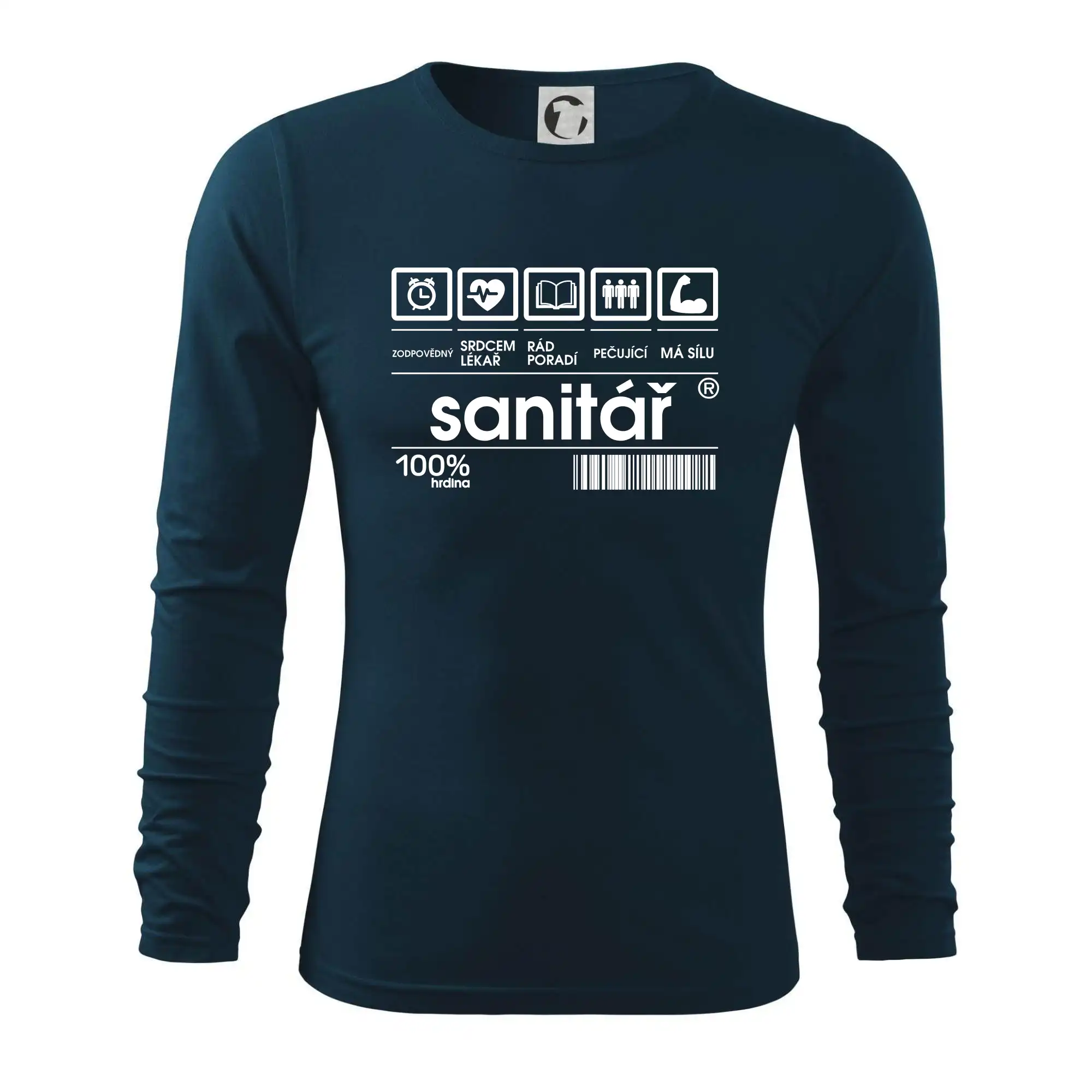 Čárový kód sanitář