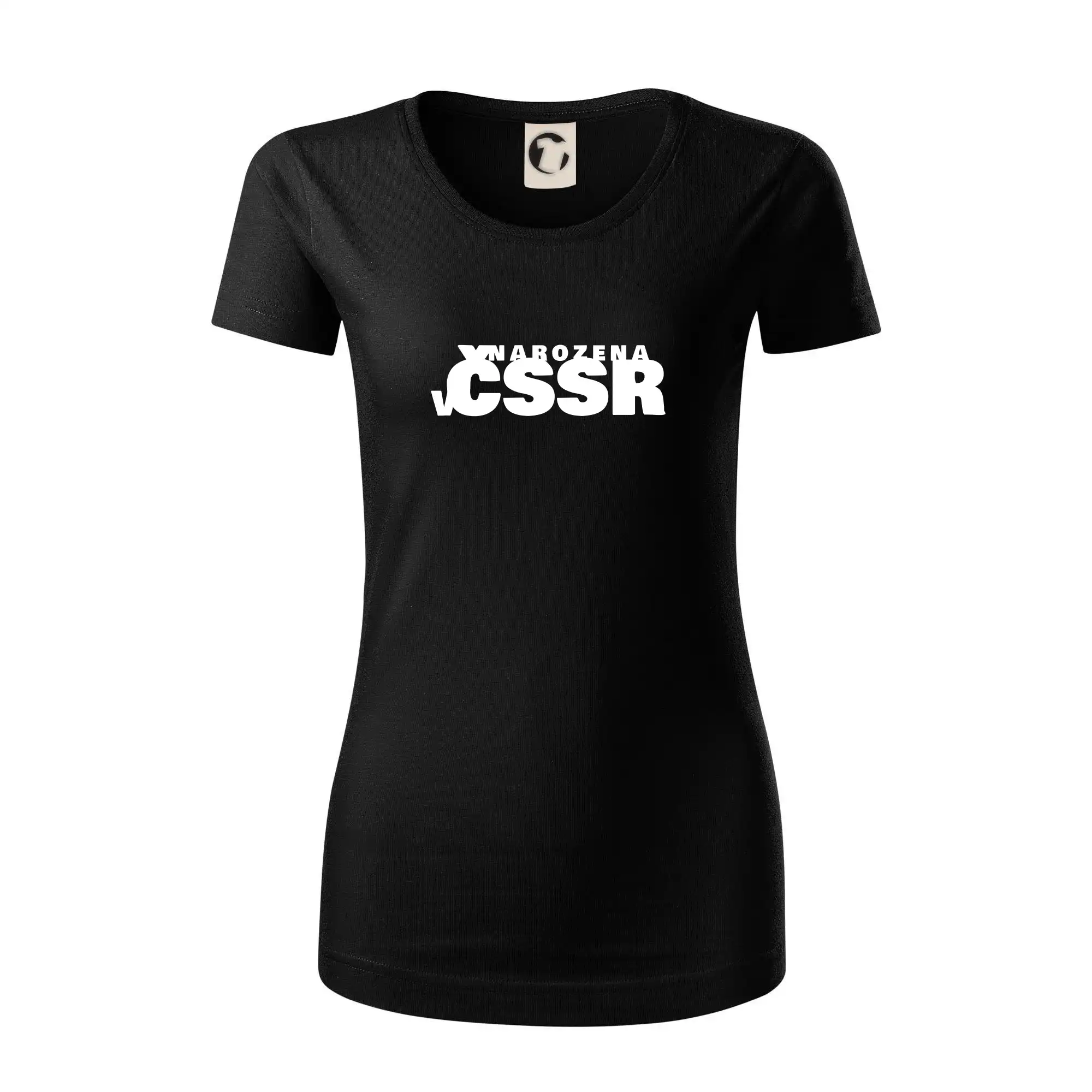 Nápis - Narozena v ČSSR