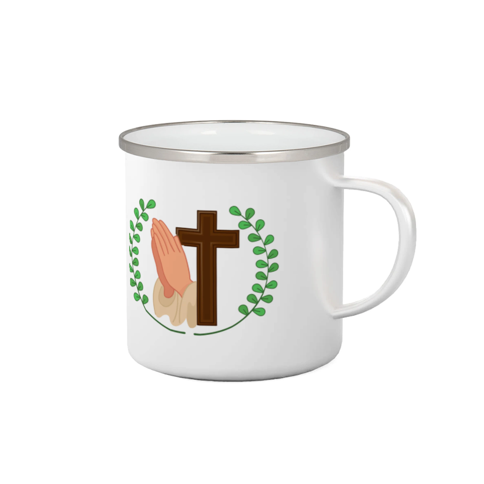 Věnec - kříž a modlení