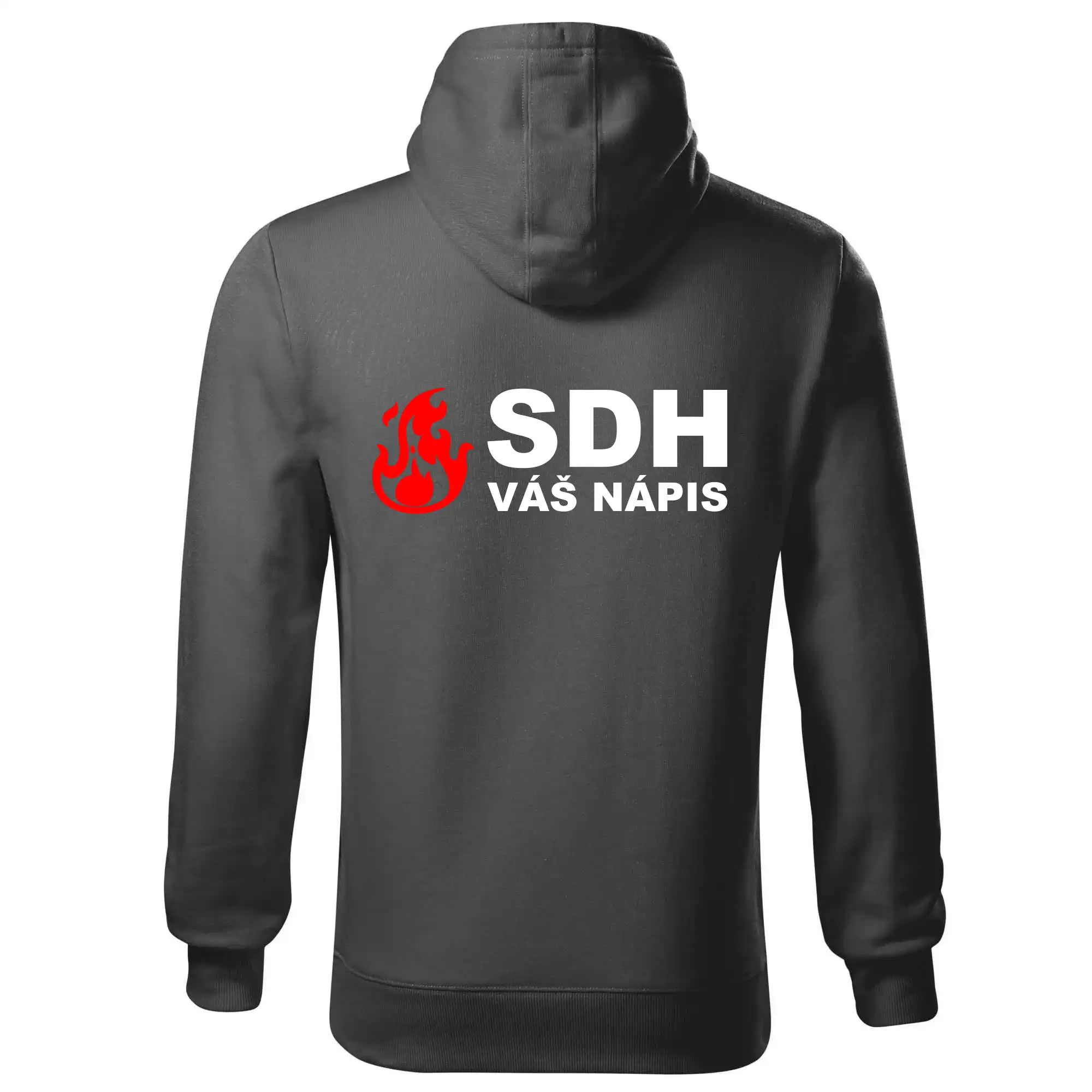 SDH nápis (oheň, firesport, název sboru - vlastní nápis)