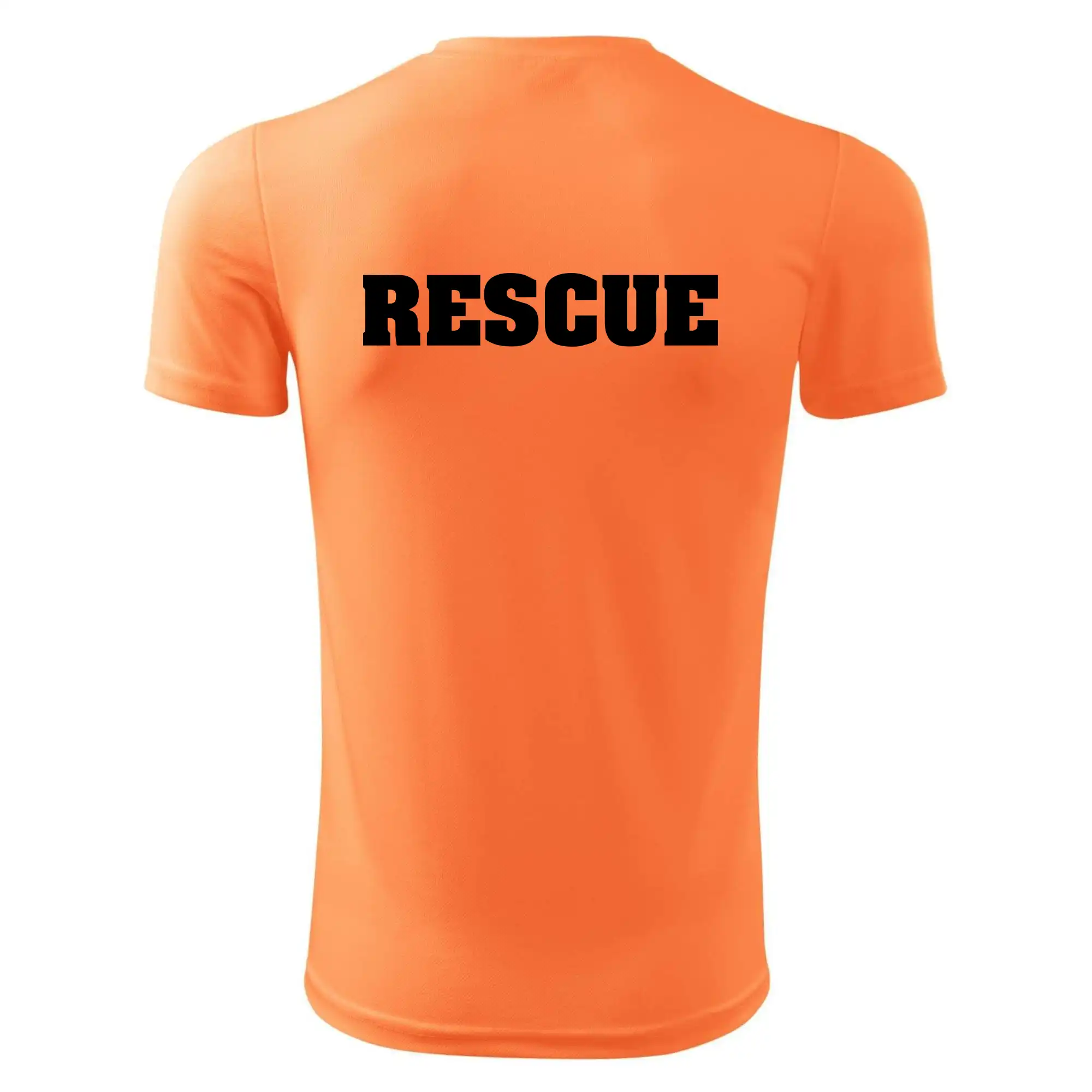 Rescue - Hvězda na prsu +  nápis na zádech