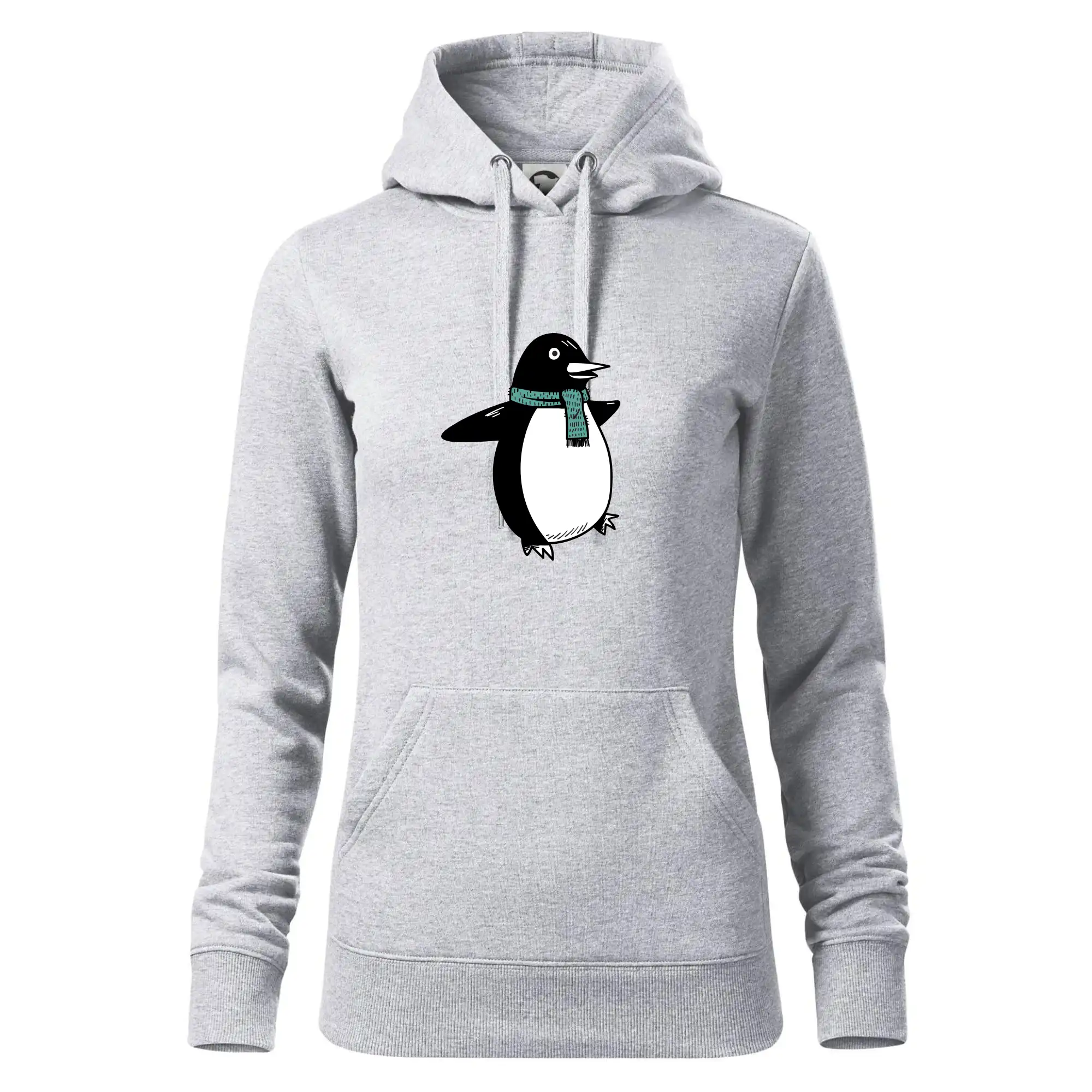 Tučňák se zelenou šálou