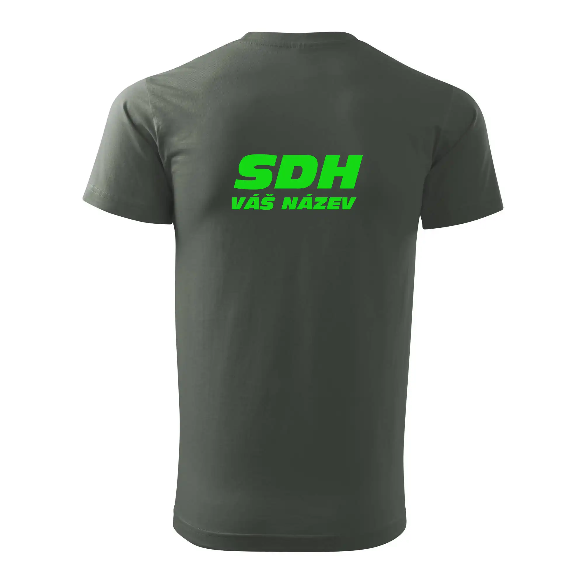 Hasičský sport SDH + váš název ZELENÁ