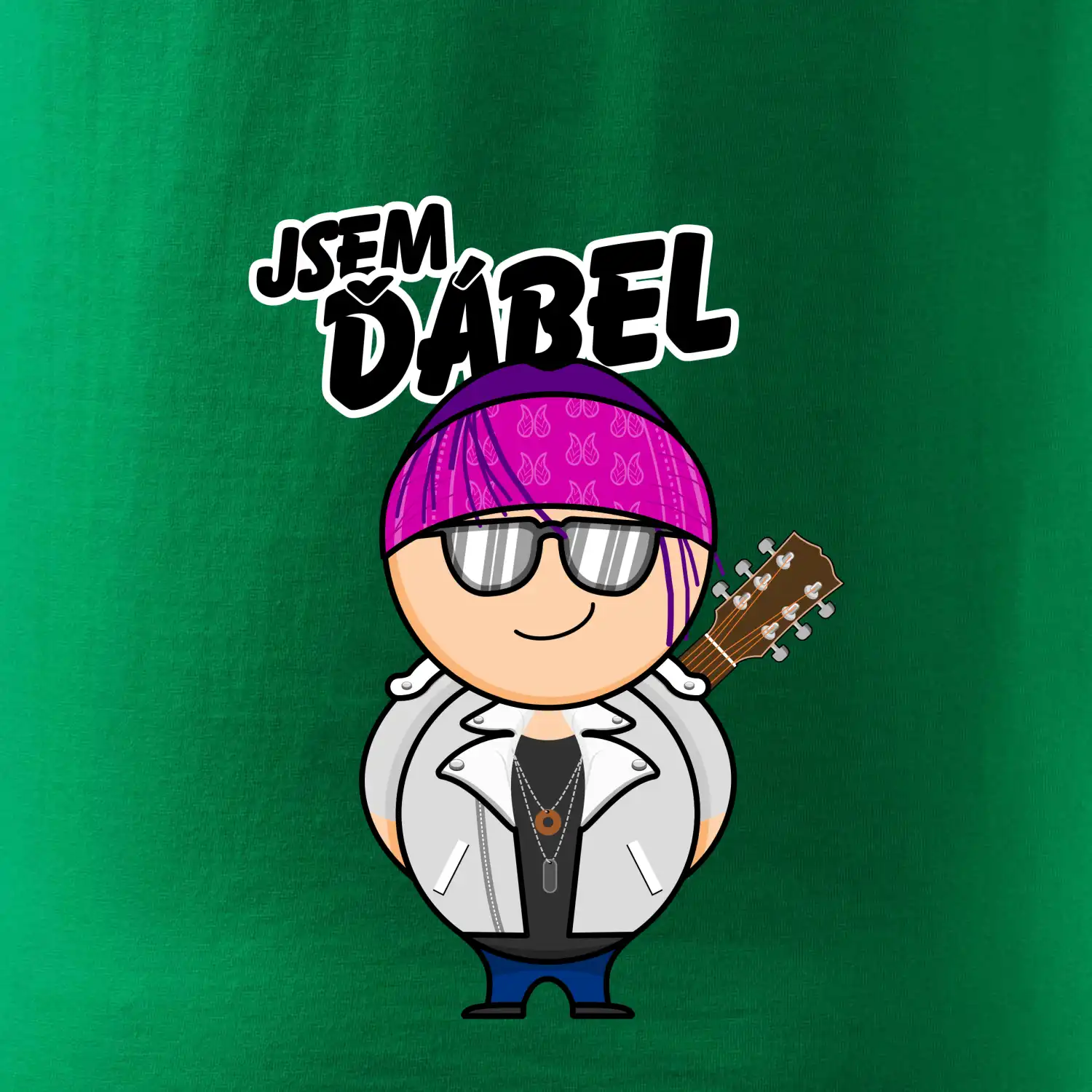 Jsem ďábel muzikant rocker
