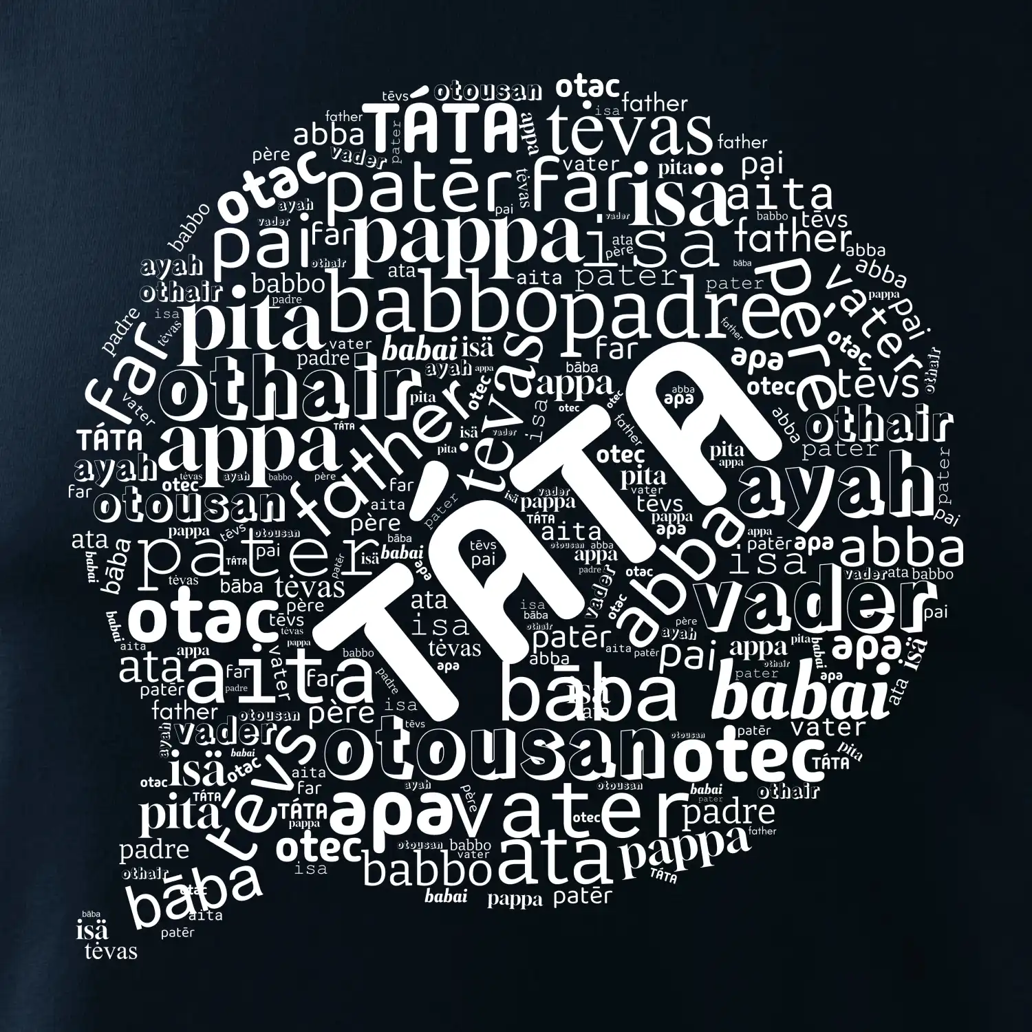Táta tisíc slov