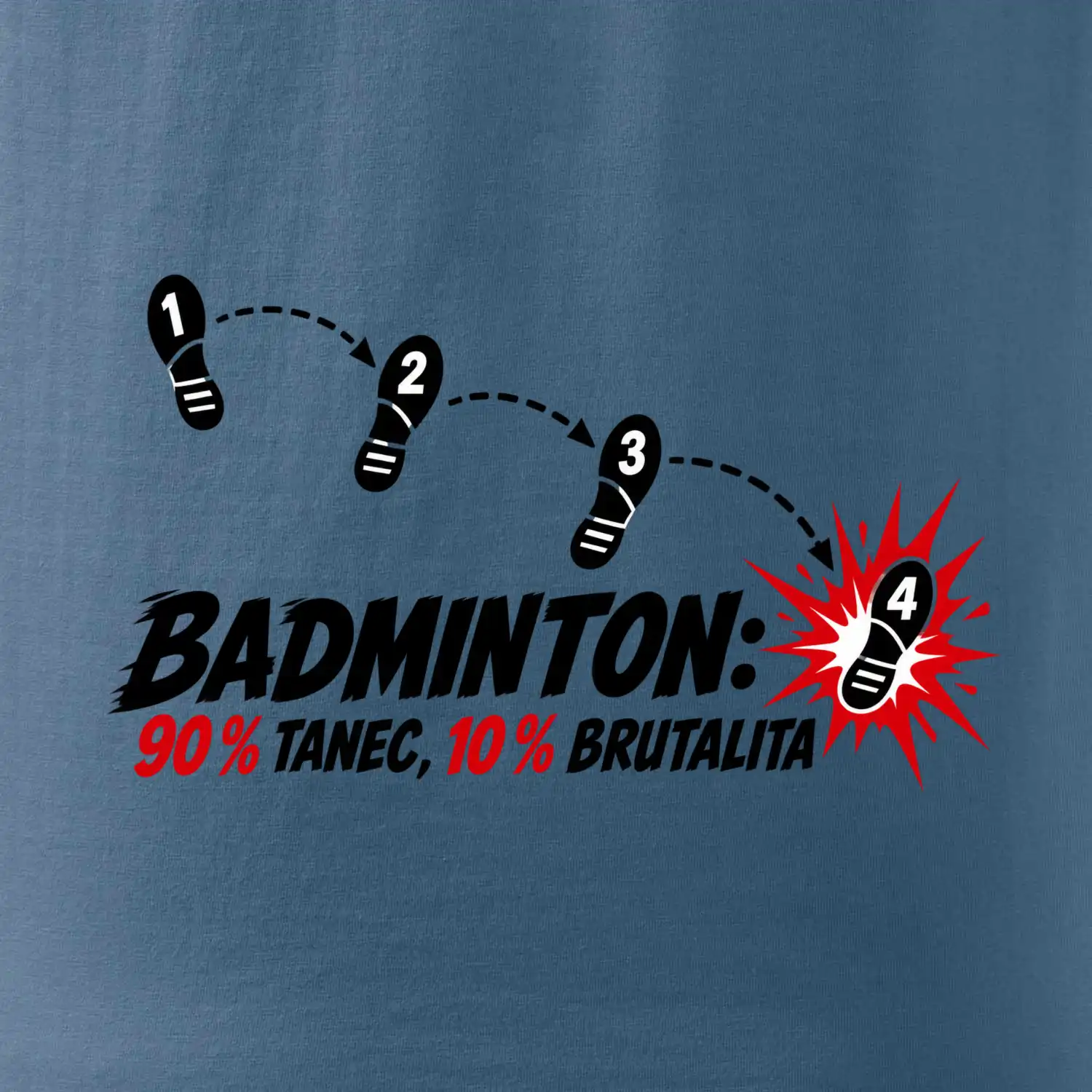 Badminton tanec a brutalita