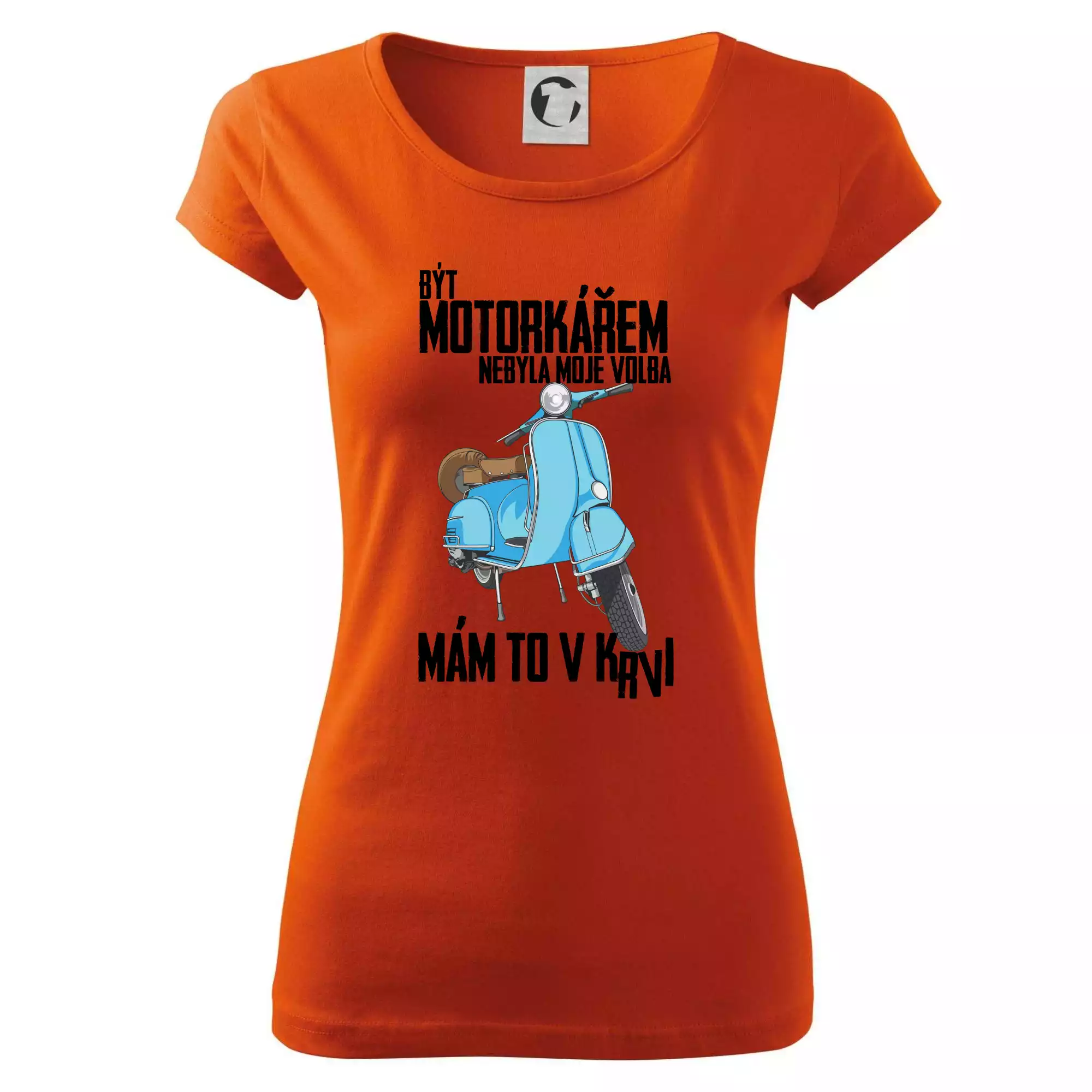 Být motorkářem nebyla moje volba skútr