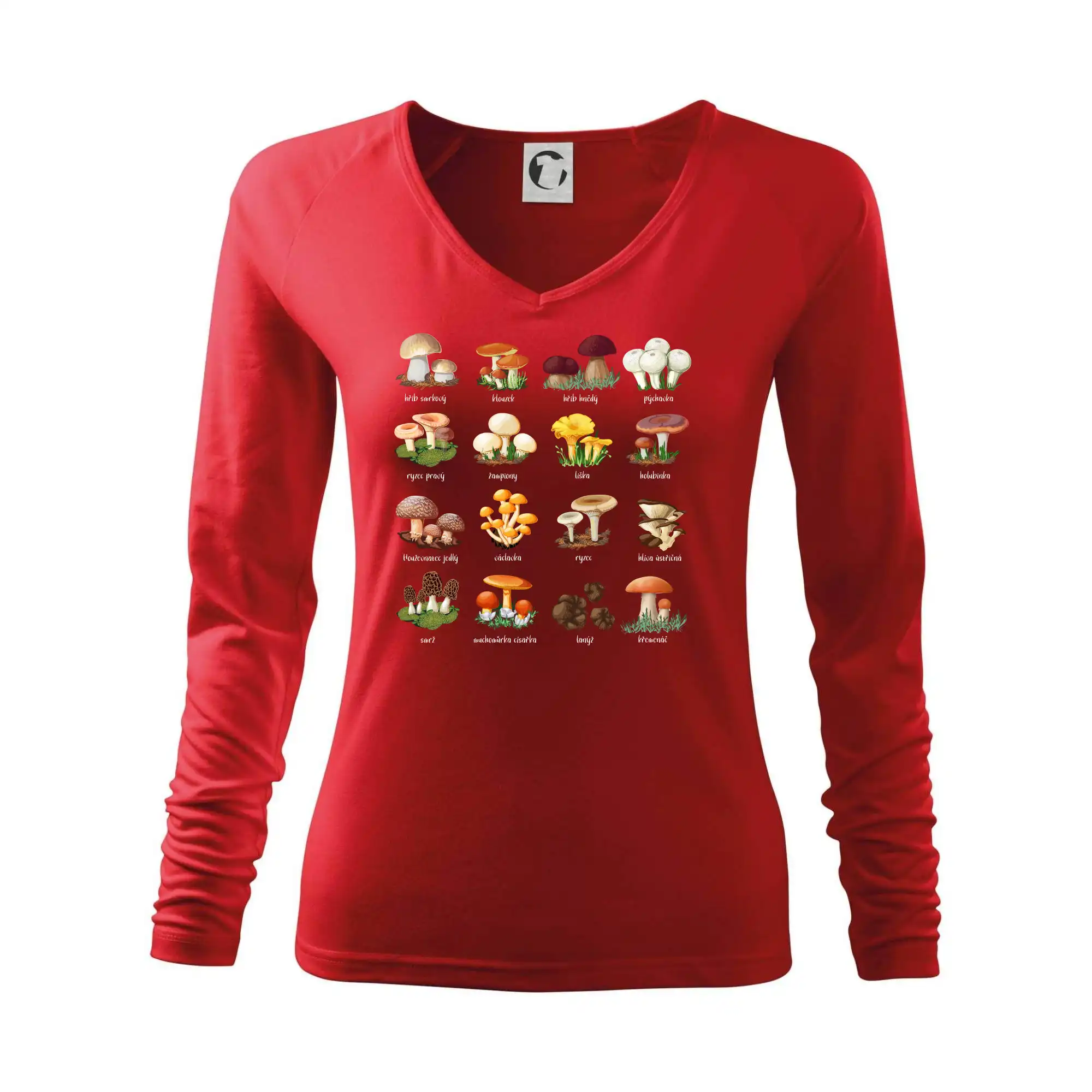 Atlas hub - triko s houbami