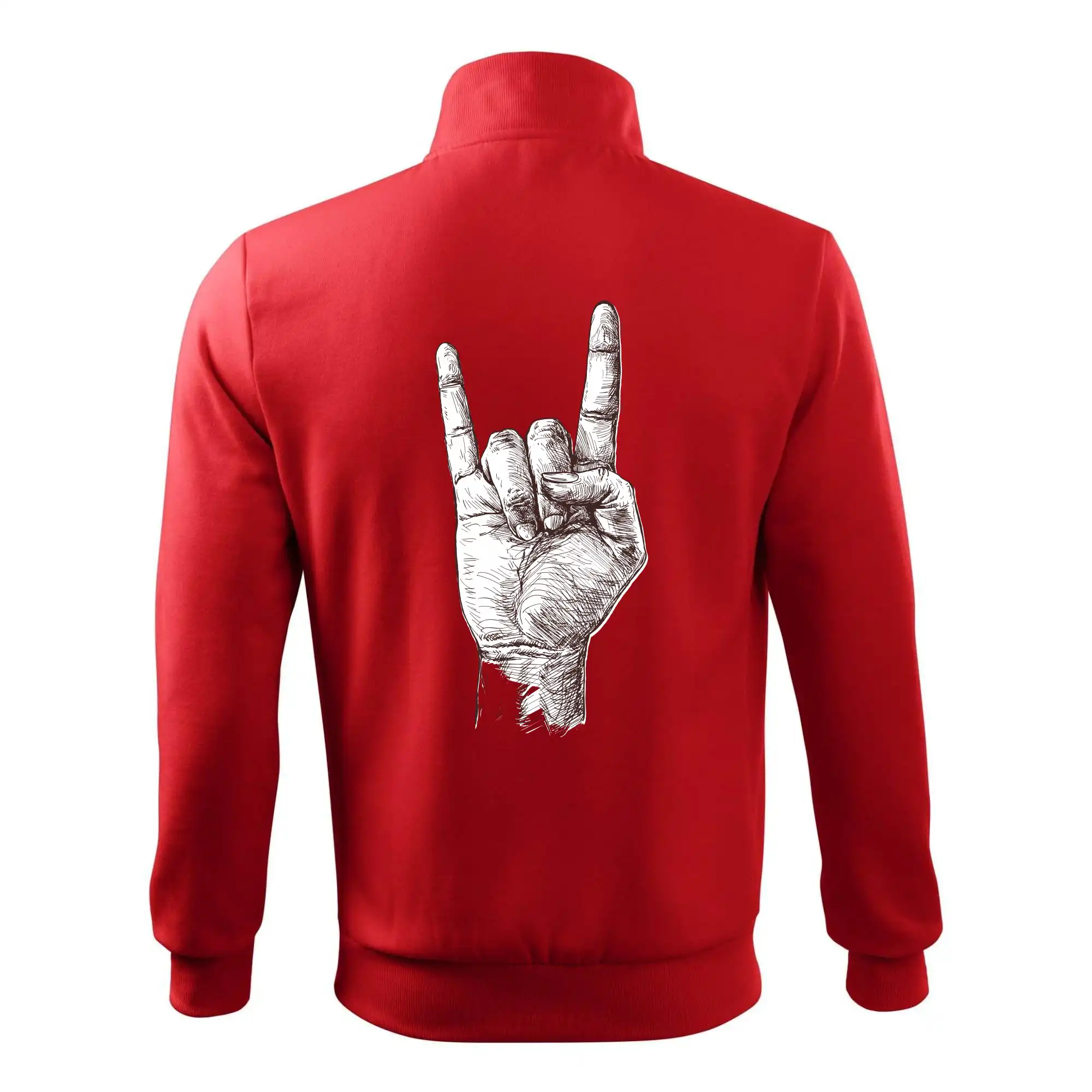 Rocková ruka kreslená