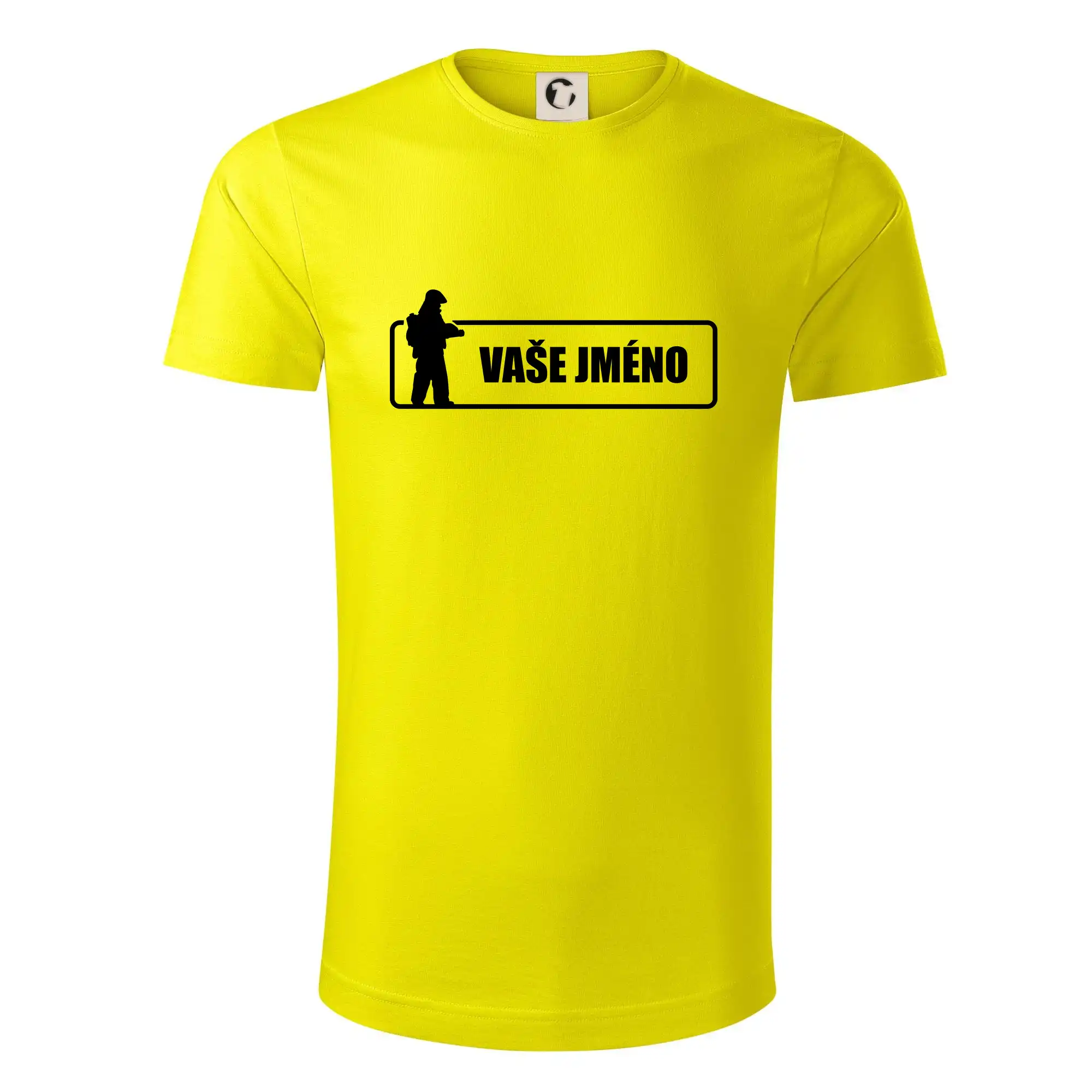 Hasič - jméno v rámečku