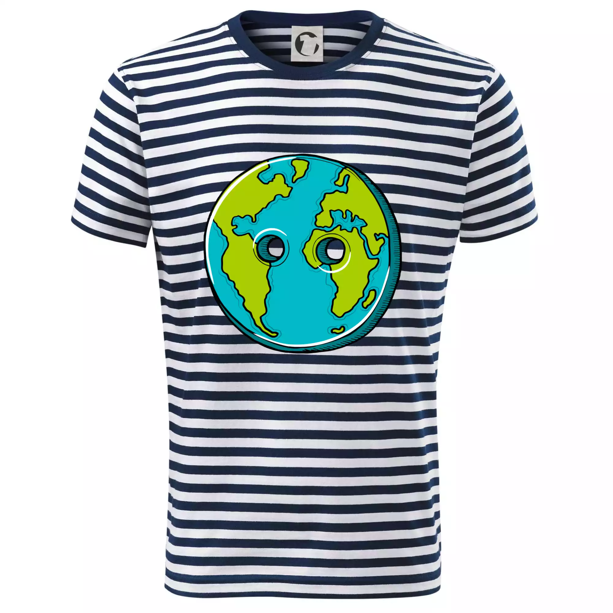 Planeta země knoflík (Pecka design)