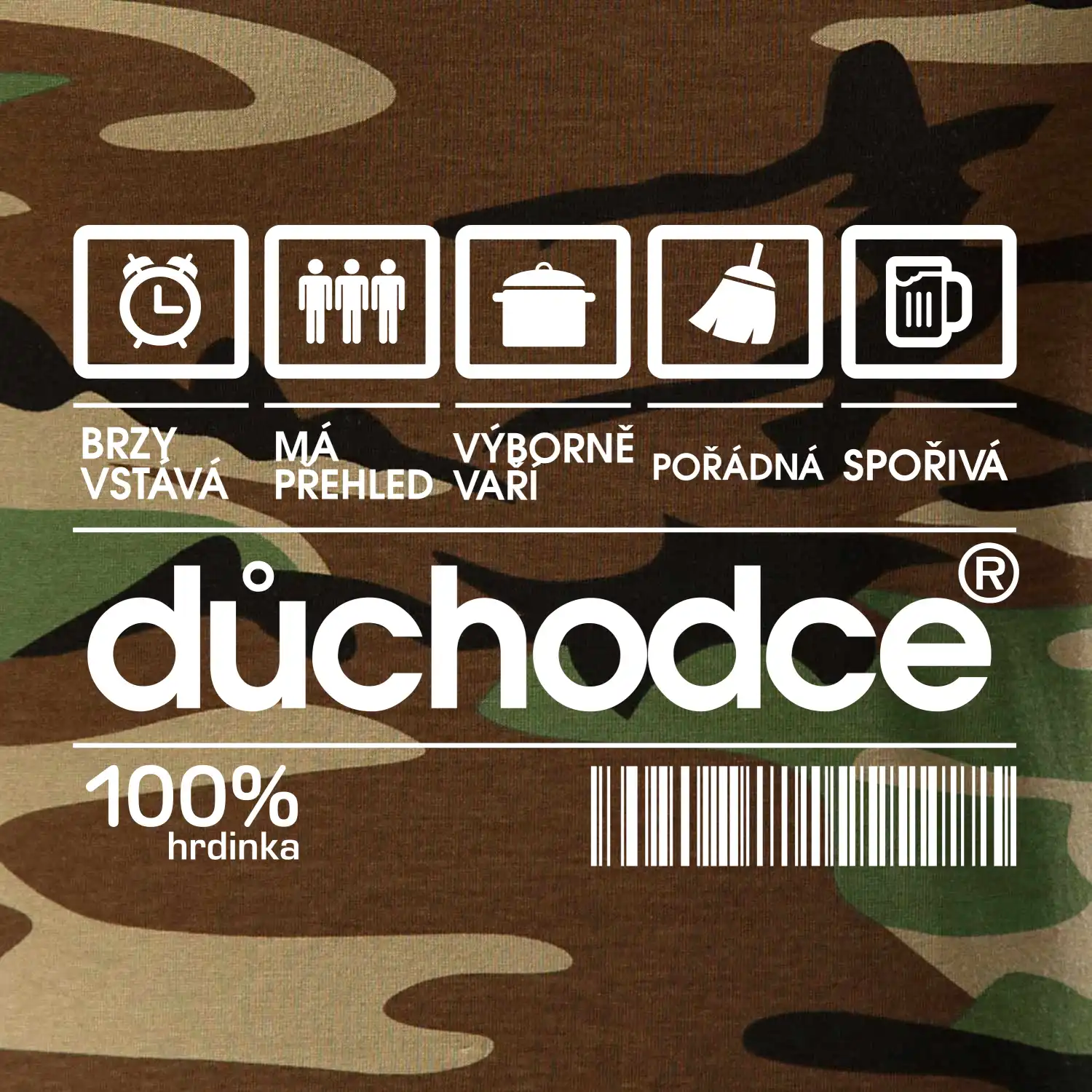 Čárový kód důchodce