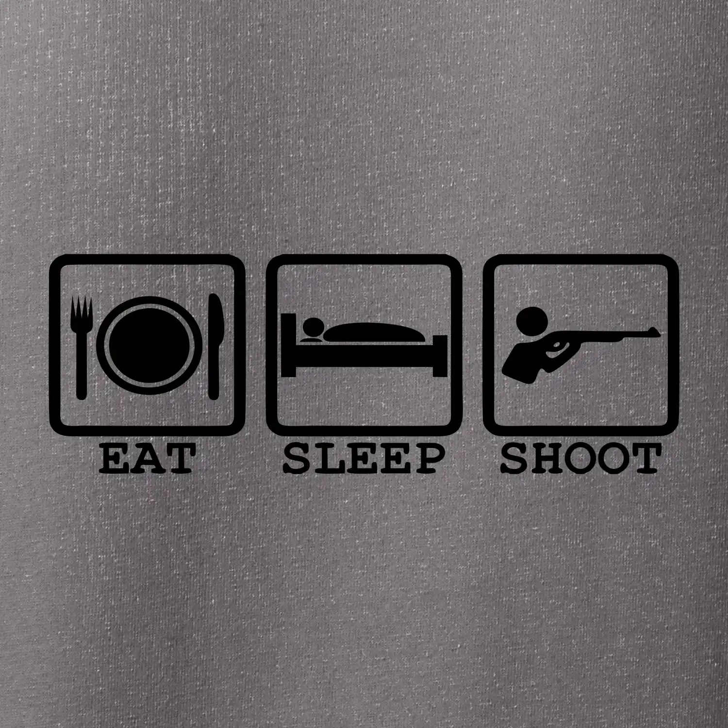 Eat sleep shot