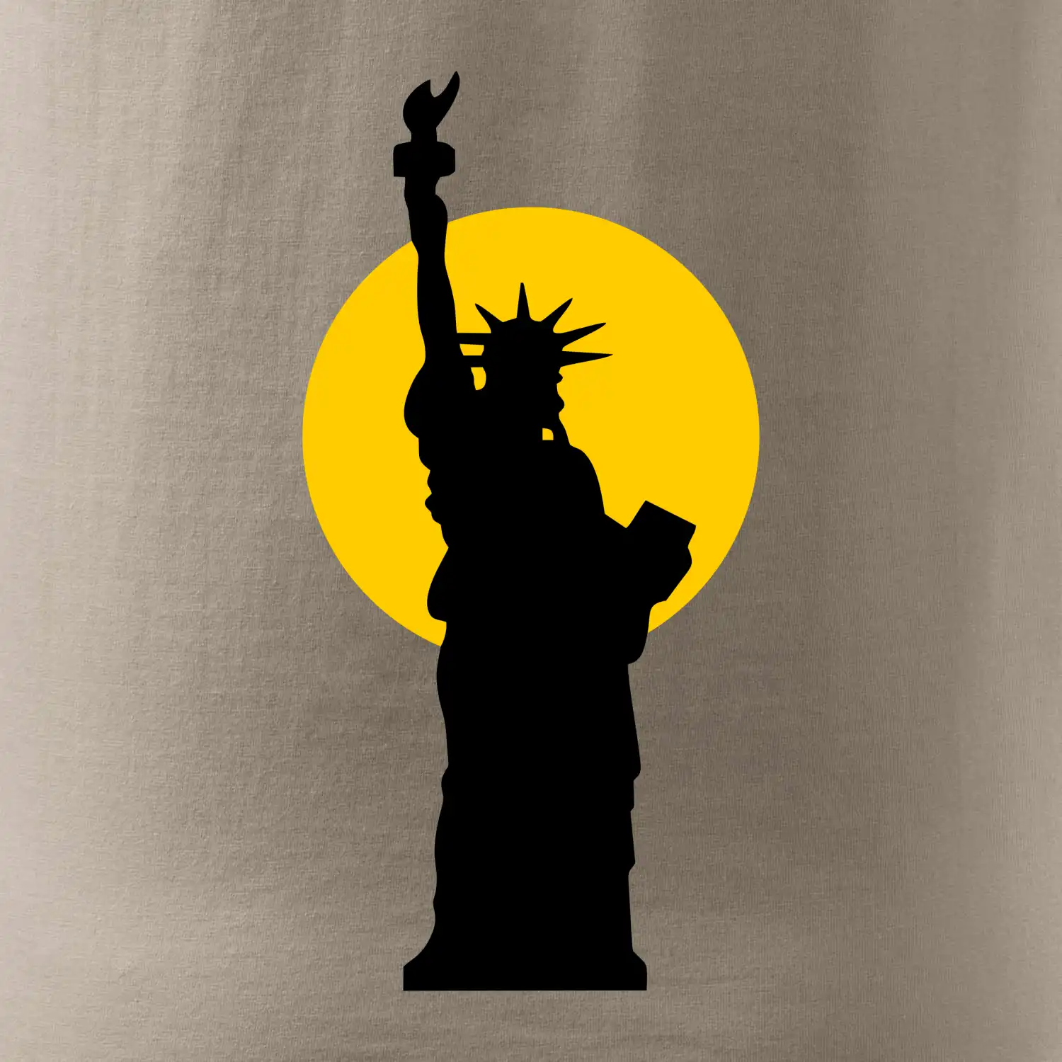 Socha svobody slunce