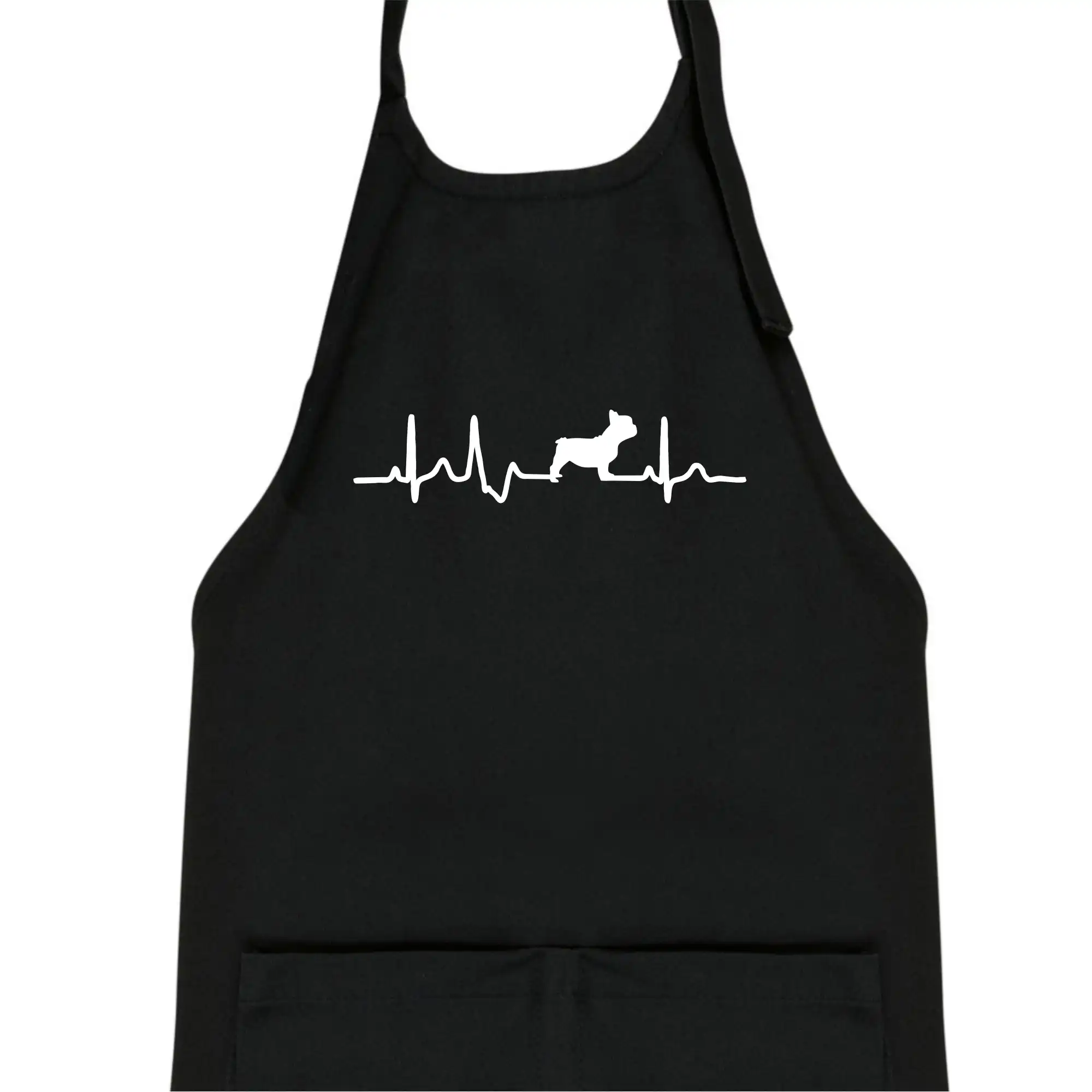 EKG Francouzský buldoček z boku