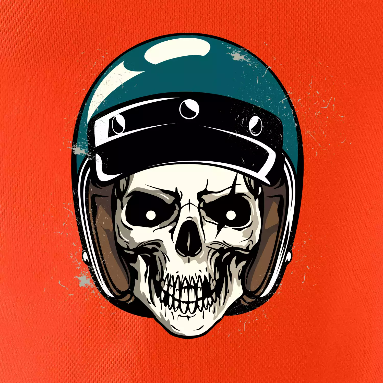 Moto helma modrá
