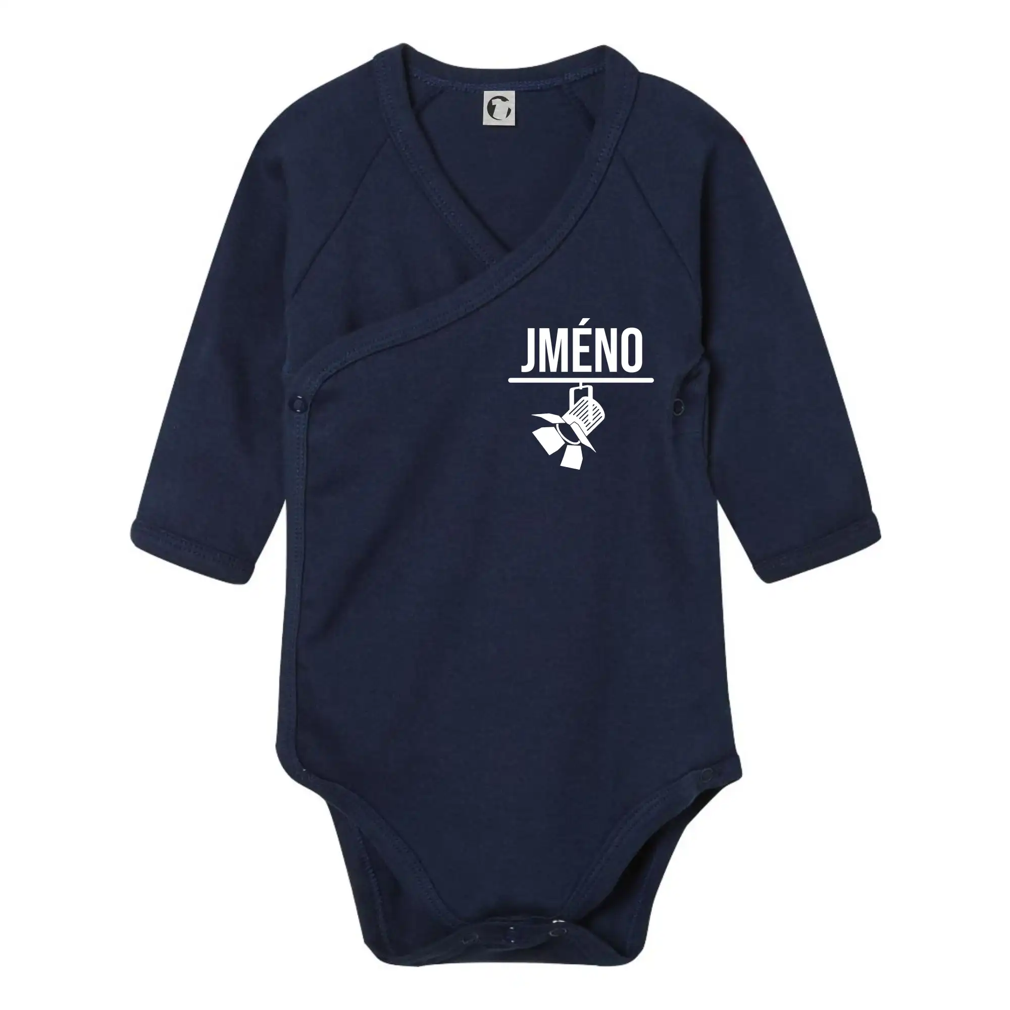 Jméno a nápis na zádech - stage crew