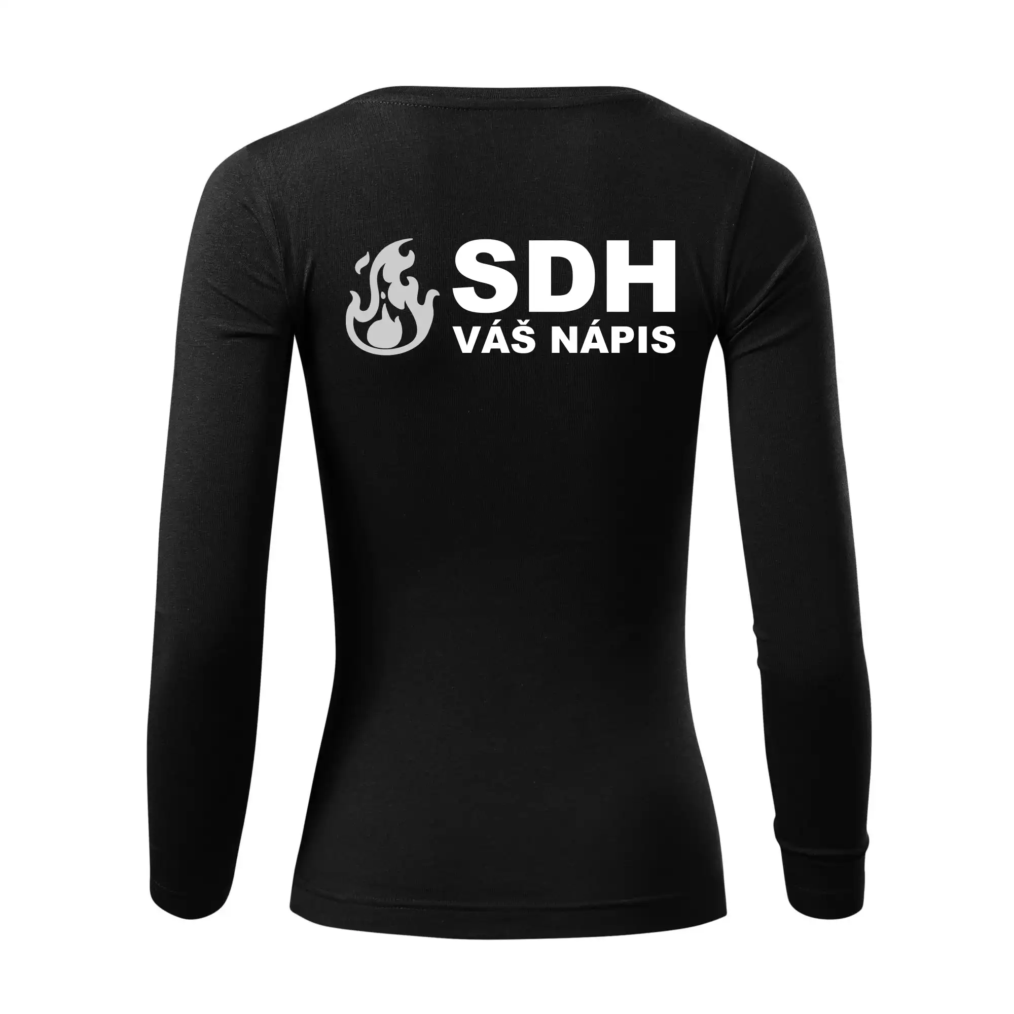 SDH REFLEXNÍ nápis (oheň, firesport, název sboru - vlastní nápis)