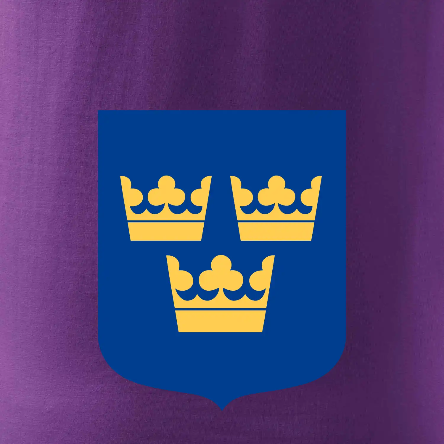 Švédský znak tři korunky velký