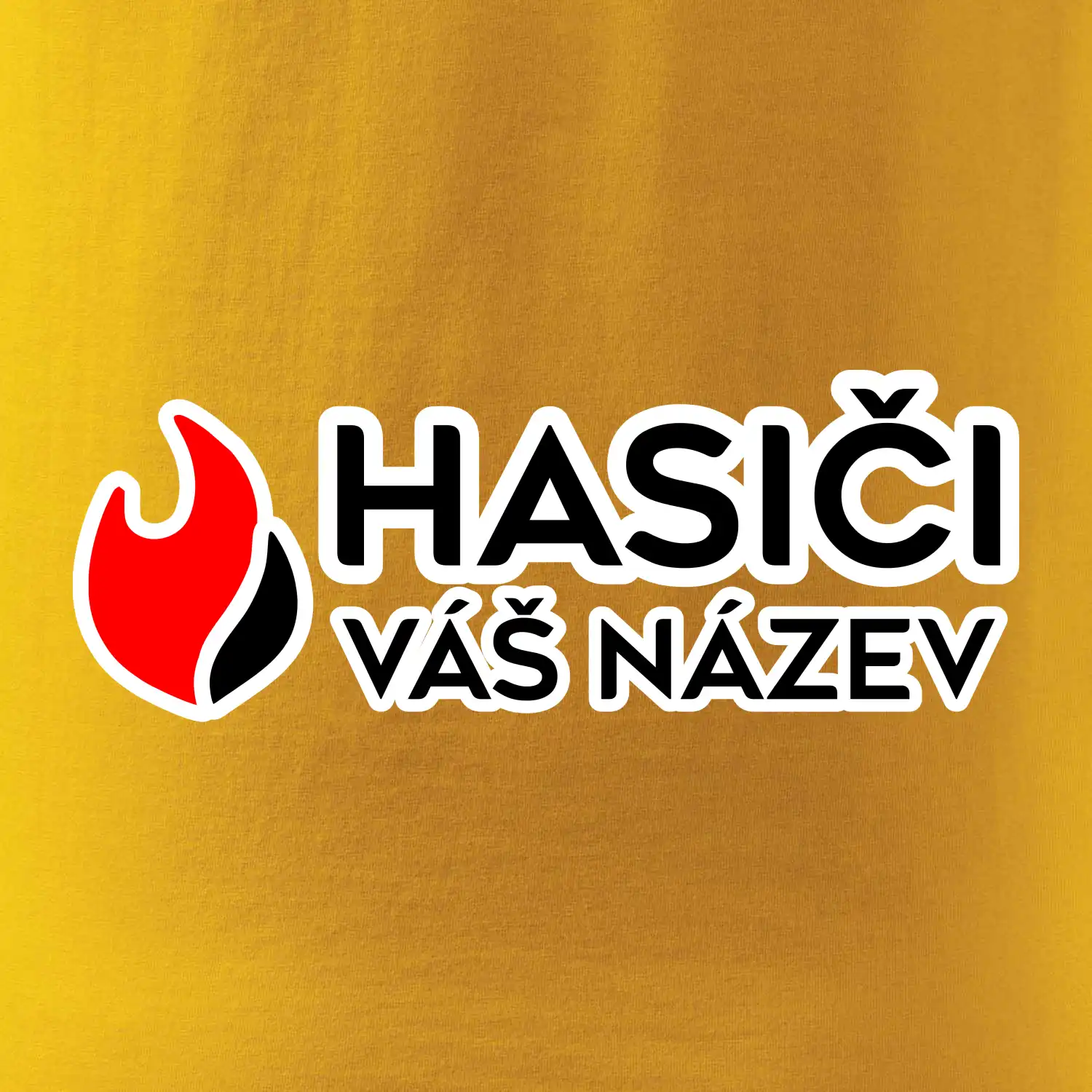 Hasiči půlený oheň - vlastní název