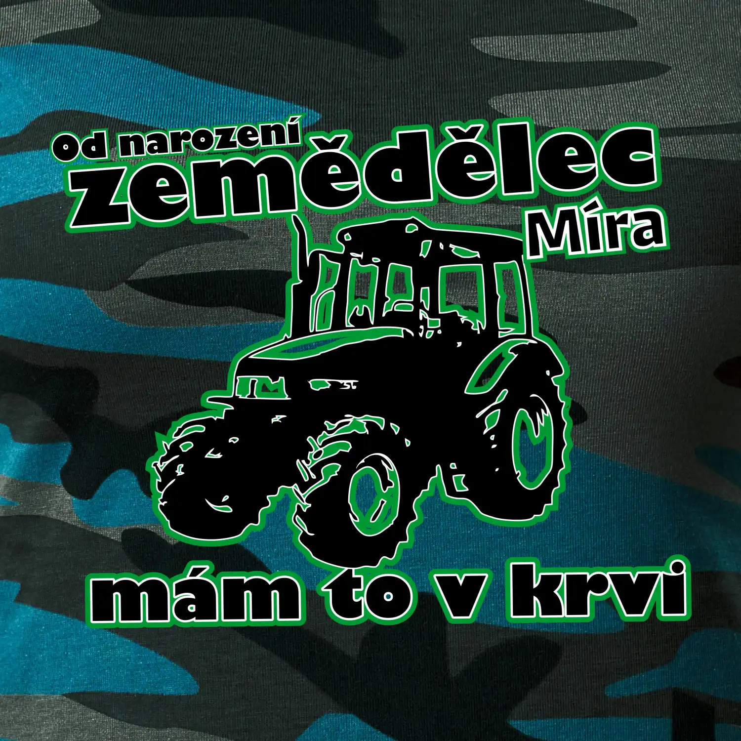 Od narození zemědělec, mám to v krvi