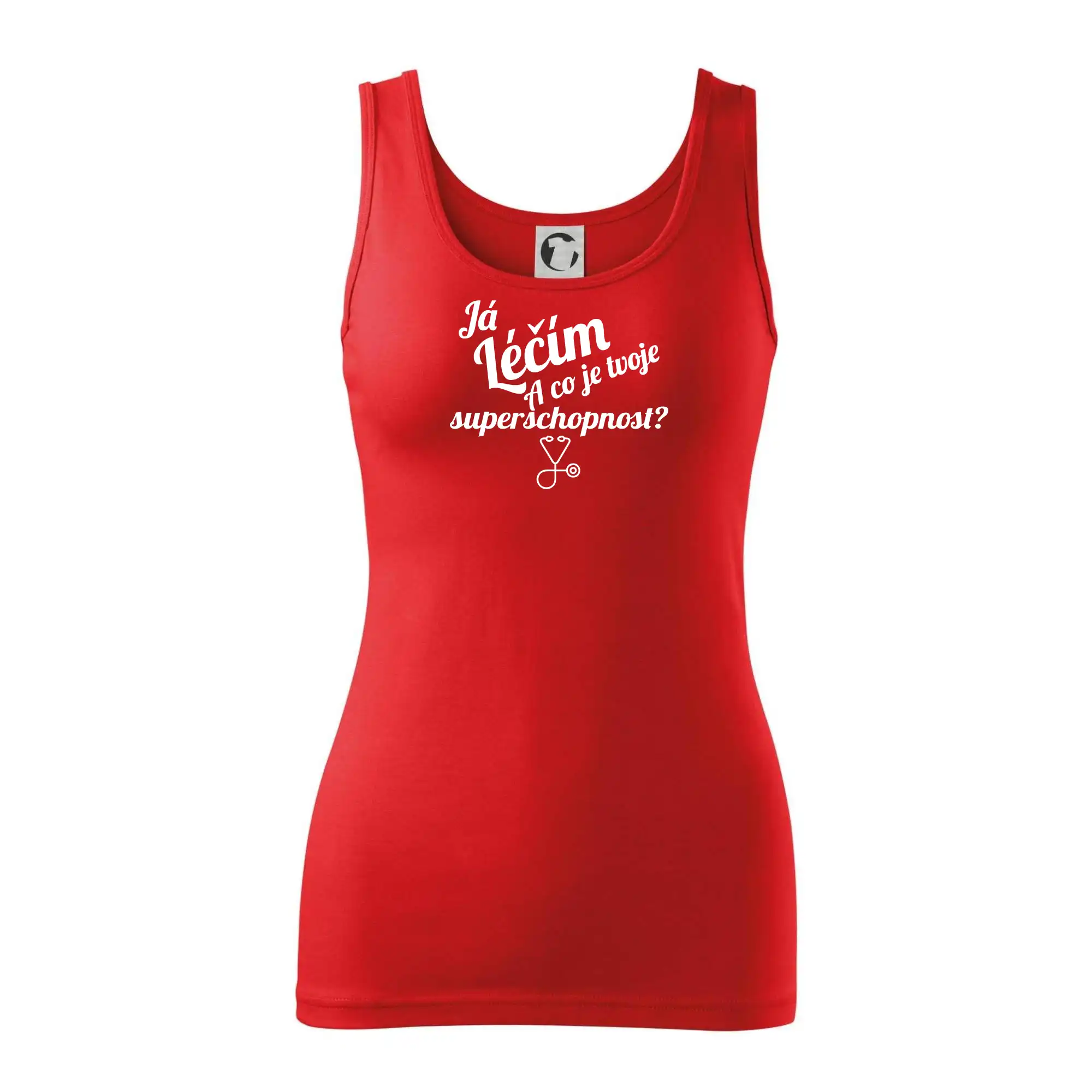 Já léčím - tvoje superschopnost? Šikmý nápis