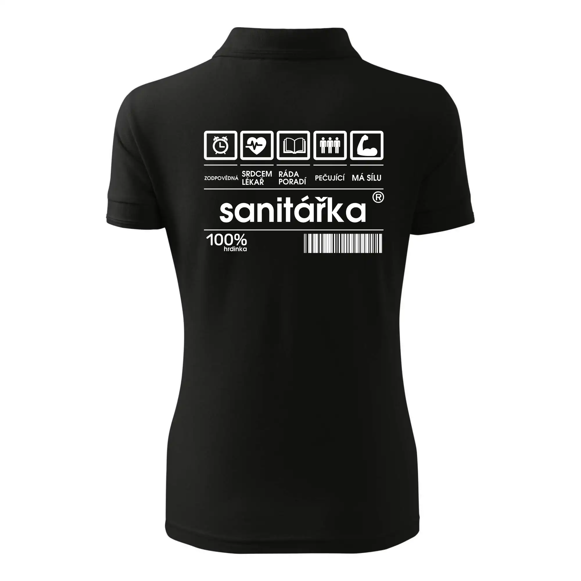 Čárový kód sanitářka